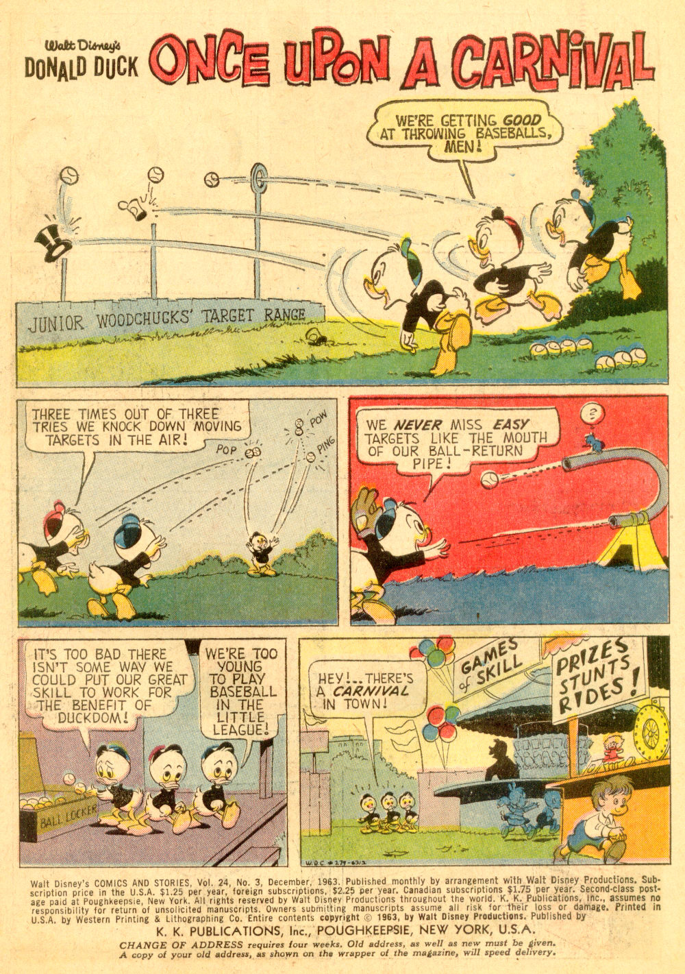 Read online Walt Disney's Comics and Stories comic -  Issue #279 - 2