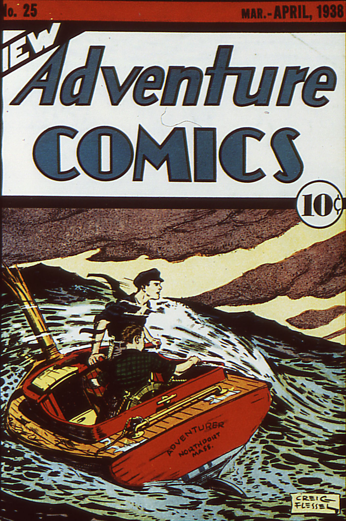 Read online Adventure Comics (1938) comic -  Issue #25 - 1