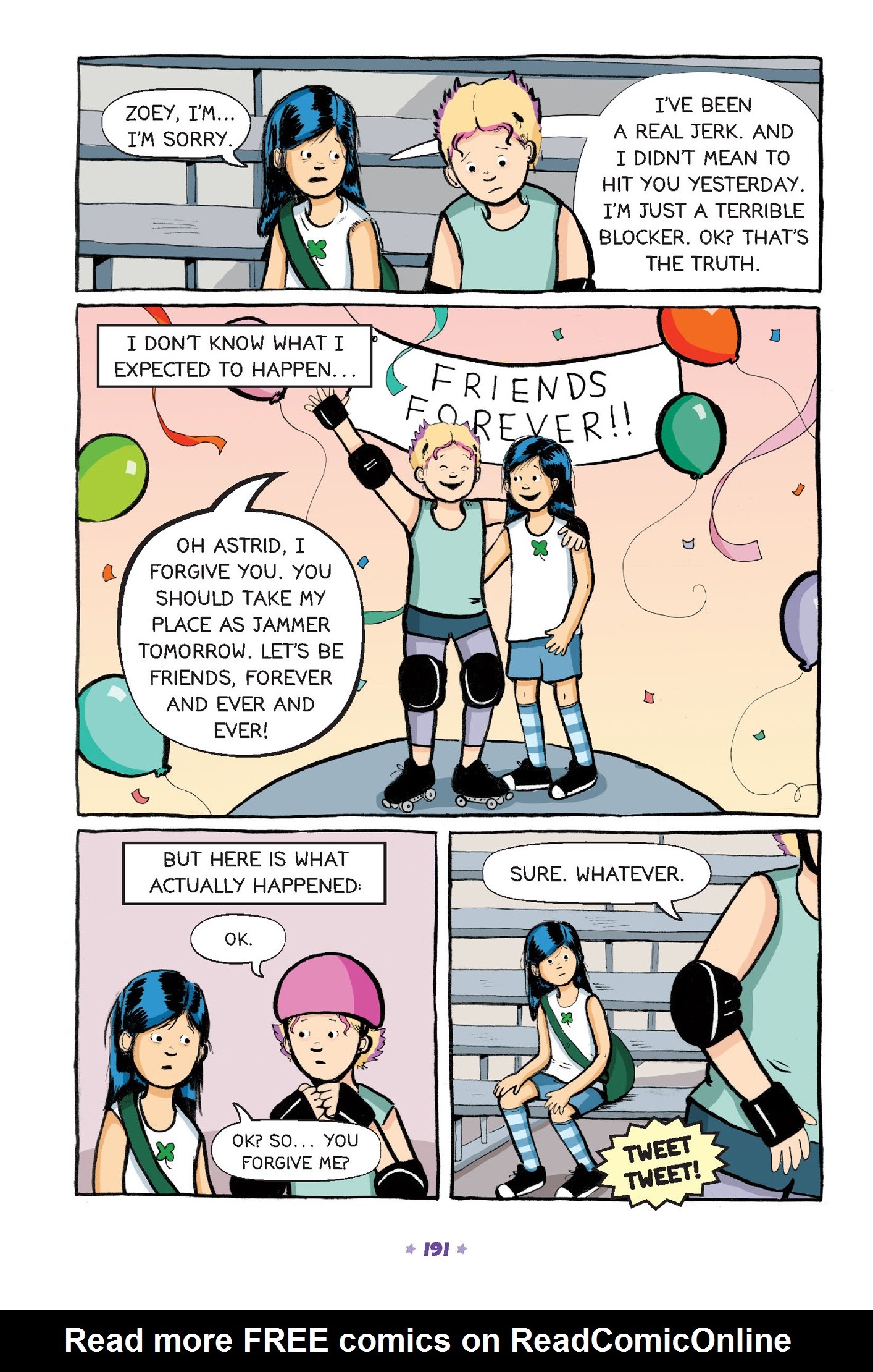Read online Roller Girl comic -  Issue # TPB (Part 2) - 88