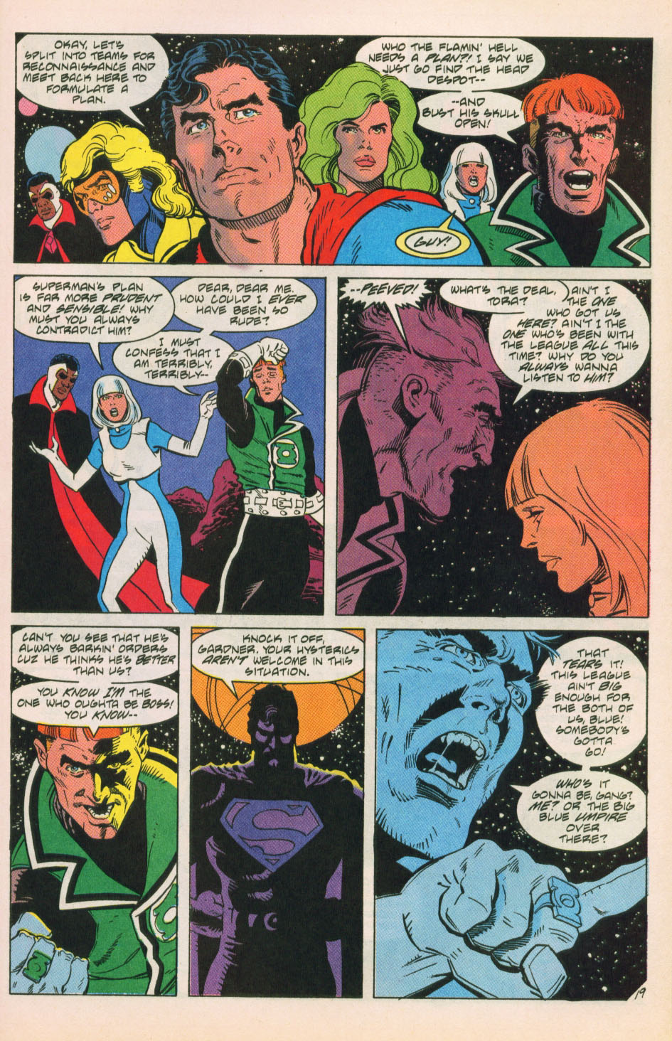 Read online Justice League America comic -  Issue #63 - 20