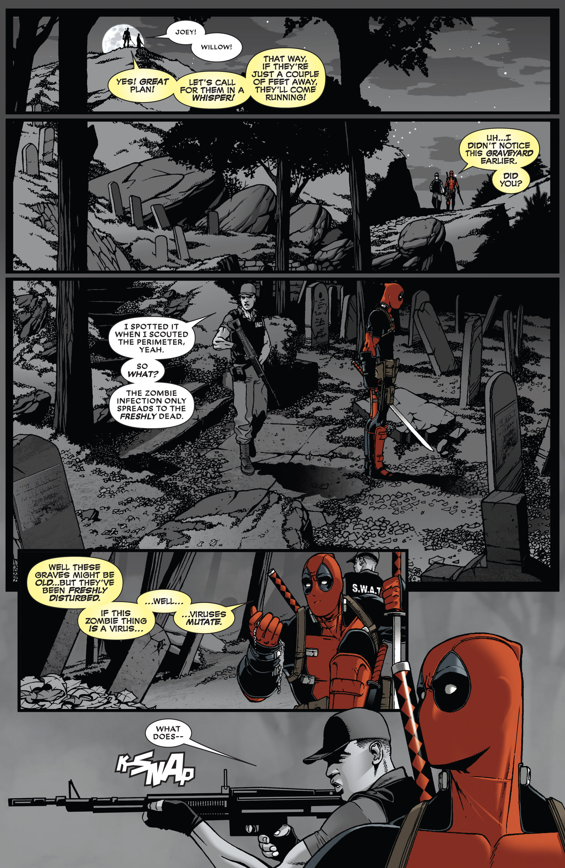 Read online Night of the Living Deadpool comic -  Issue #2 - 14
