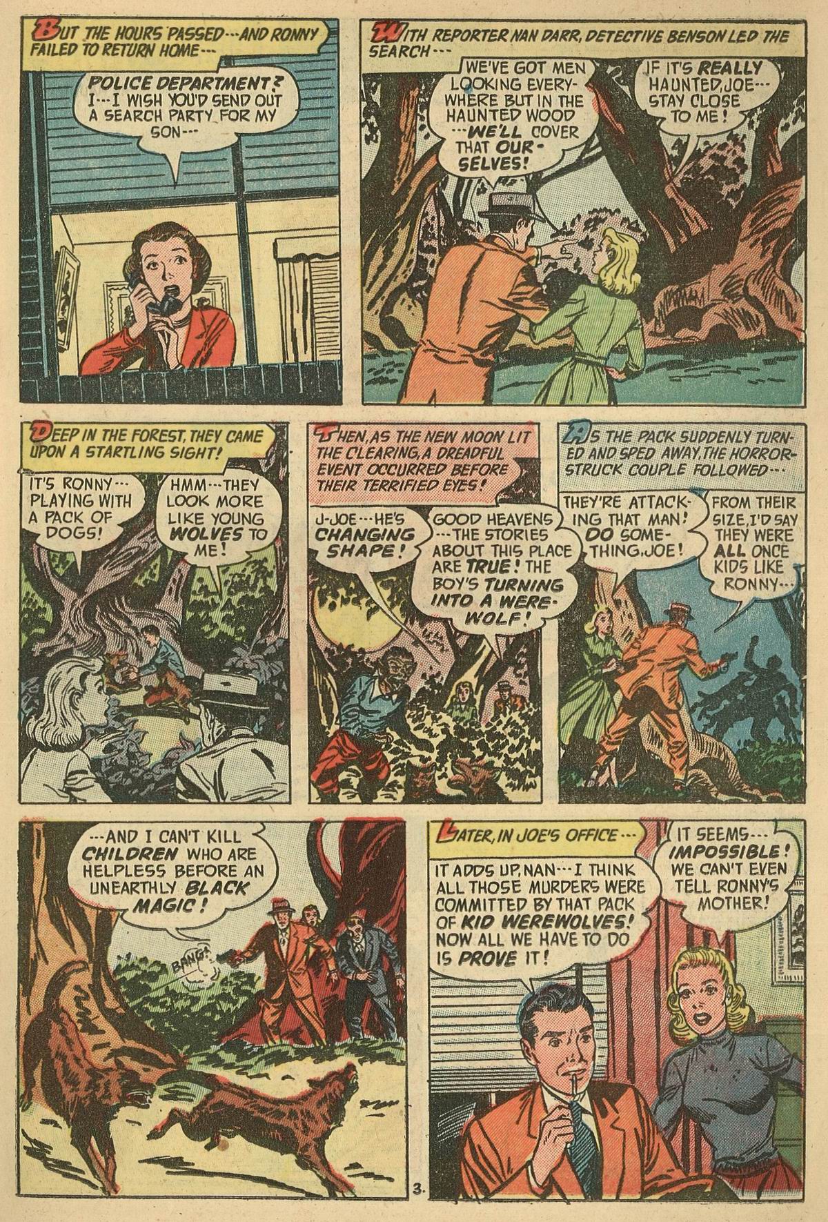 Read online Adventures Into The Unknown comic -  Issue #45 - 13