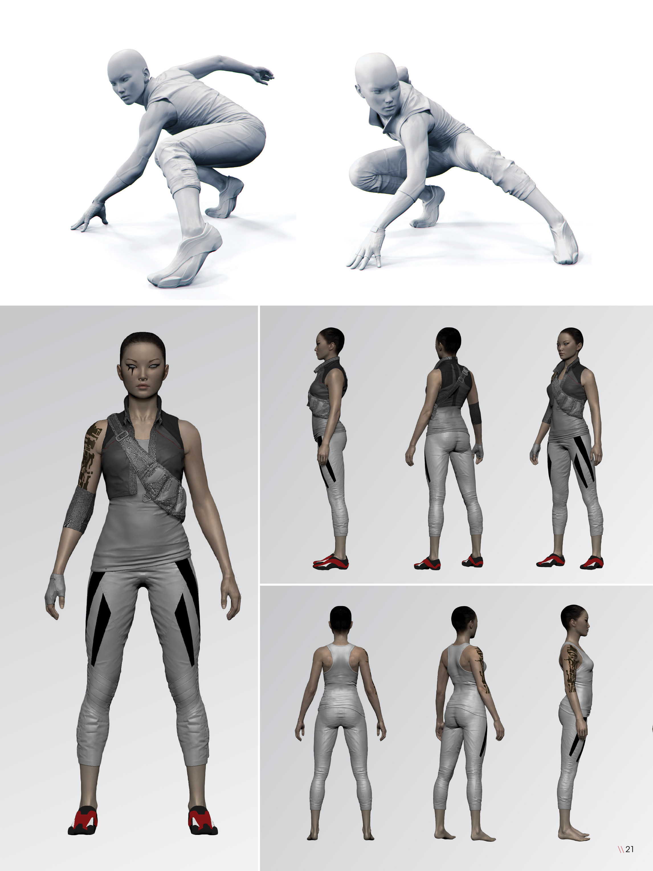 Read online The Art of Mirror's Edge: Catalyst comic -  Issue # TPB (Part 1) - 18