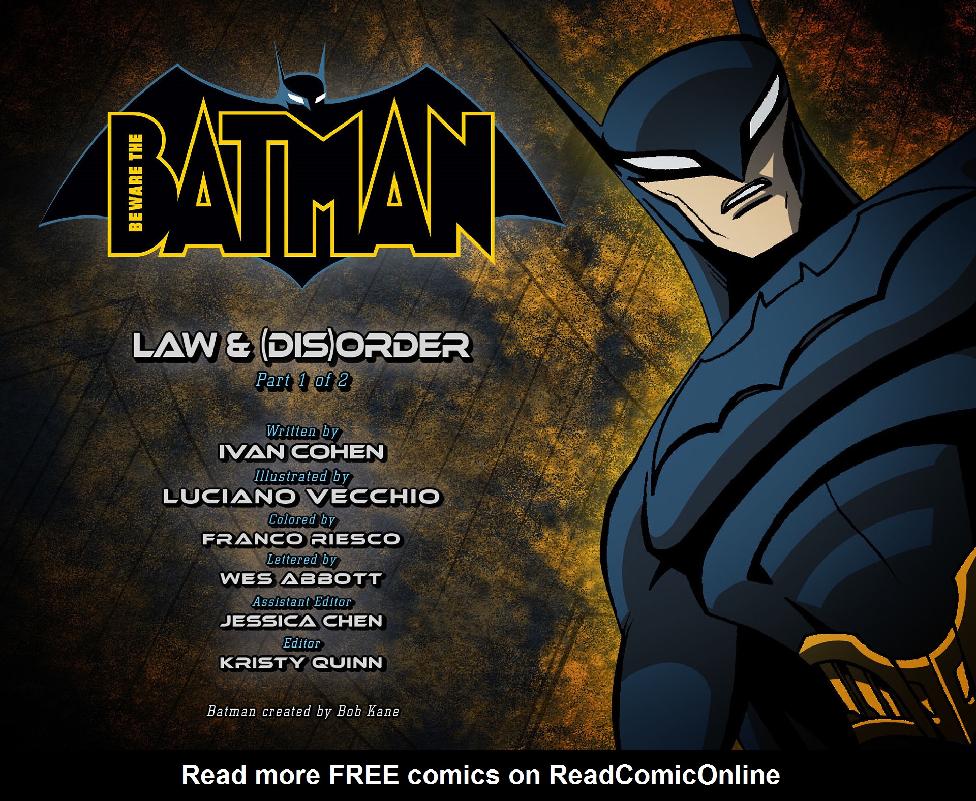 Read online Beware the Batman [I] comic -  Issue #1 - 2