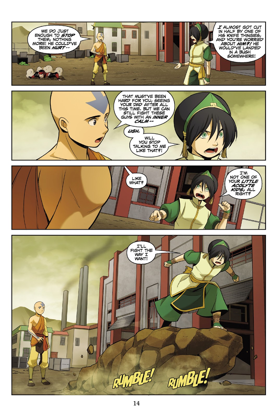 Nickelodeon Avatar: The Last Airbender - The Rift issue Part 2 - Page 15