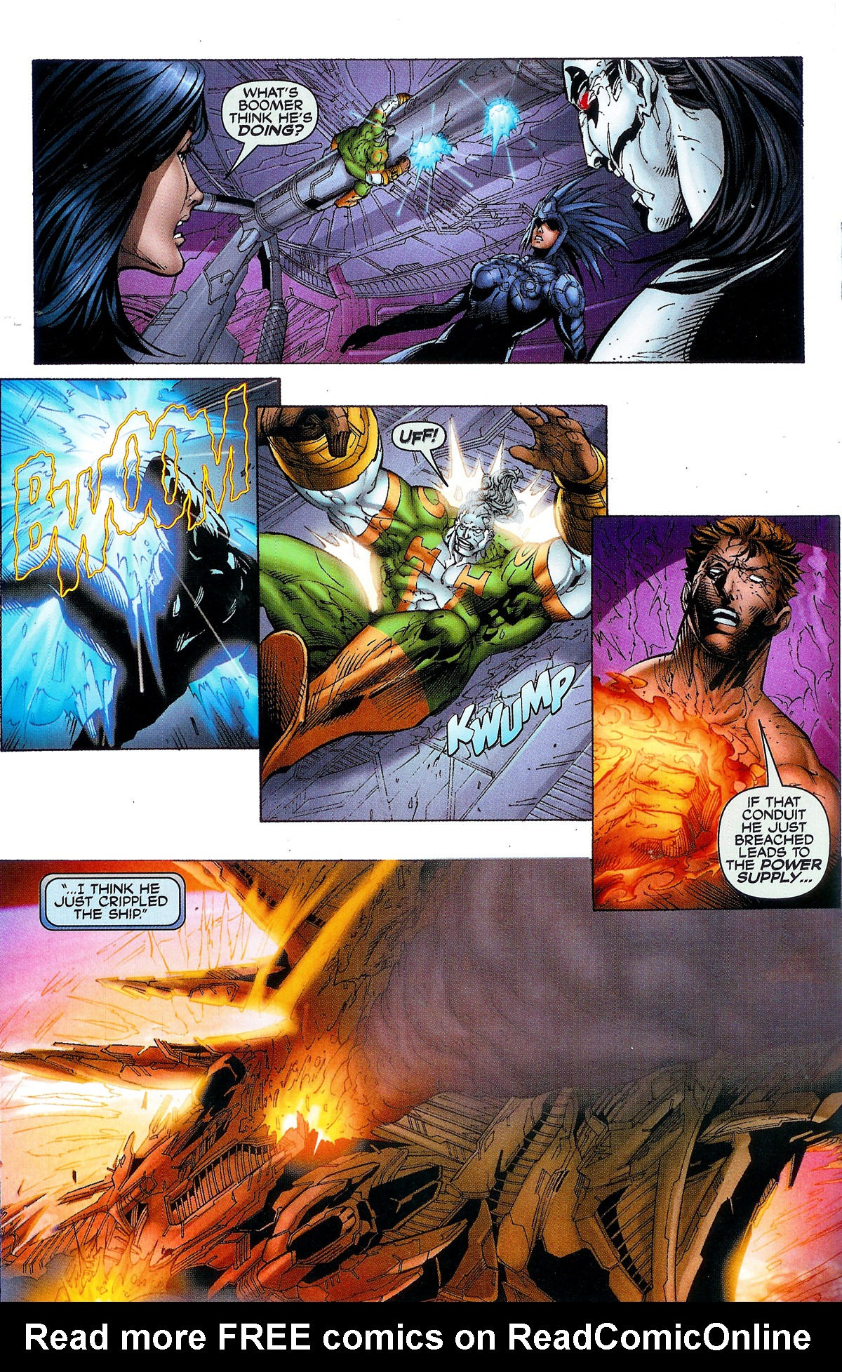 Read online Cyberforce (2006) comic -  Issue #6 - 11
