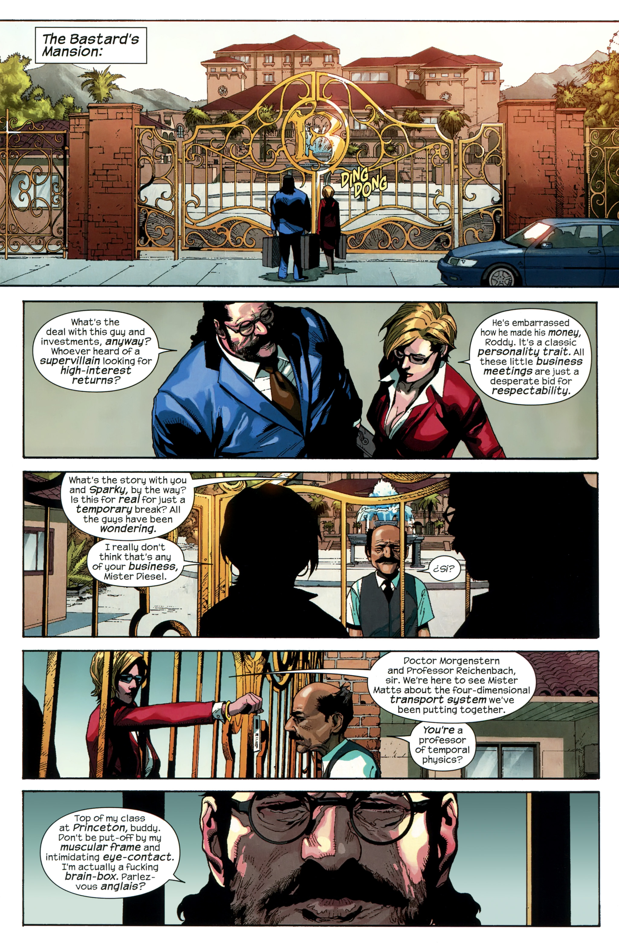 Read online Supercrooks comic -  Issue #3 - 9
