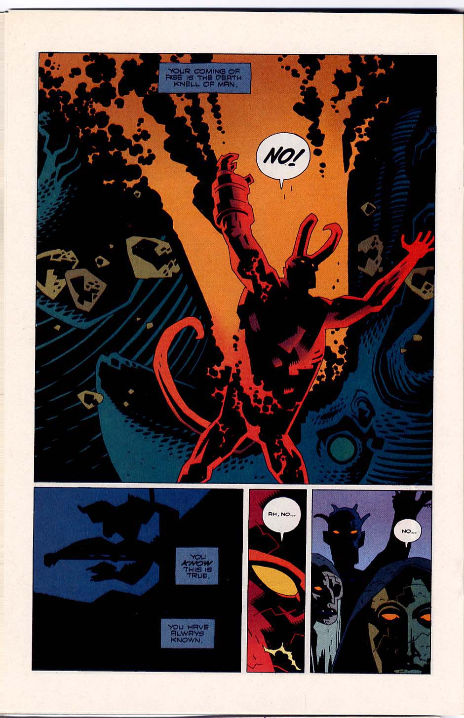 Read online Hellboy: Wake the Devil comic -  Issue #5 - 20