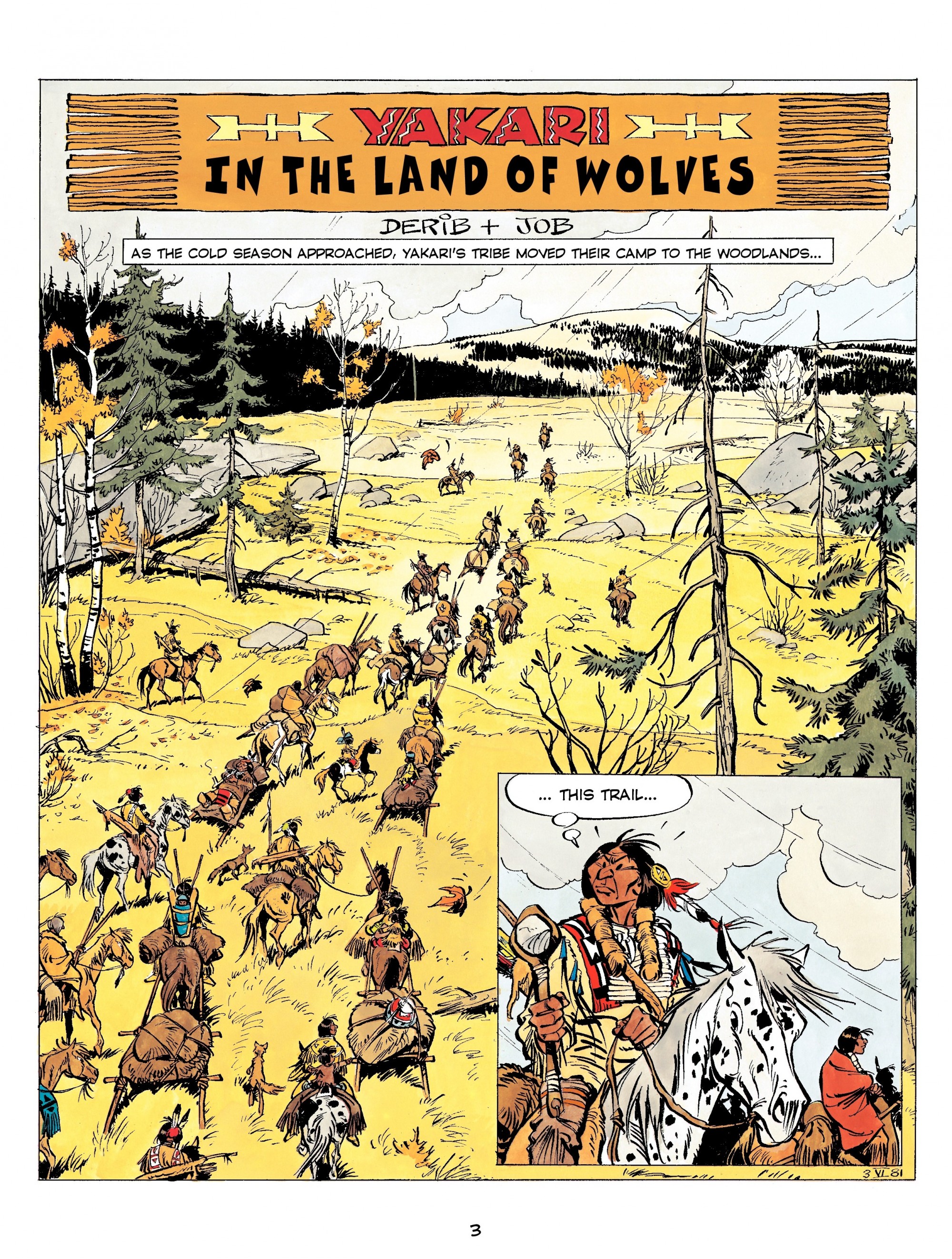 Read online Yakari comic -  Issue #6 - 3