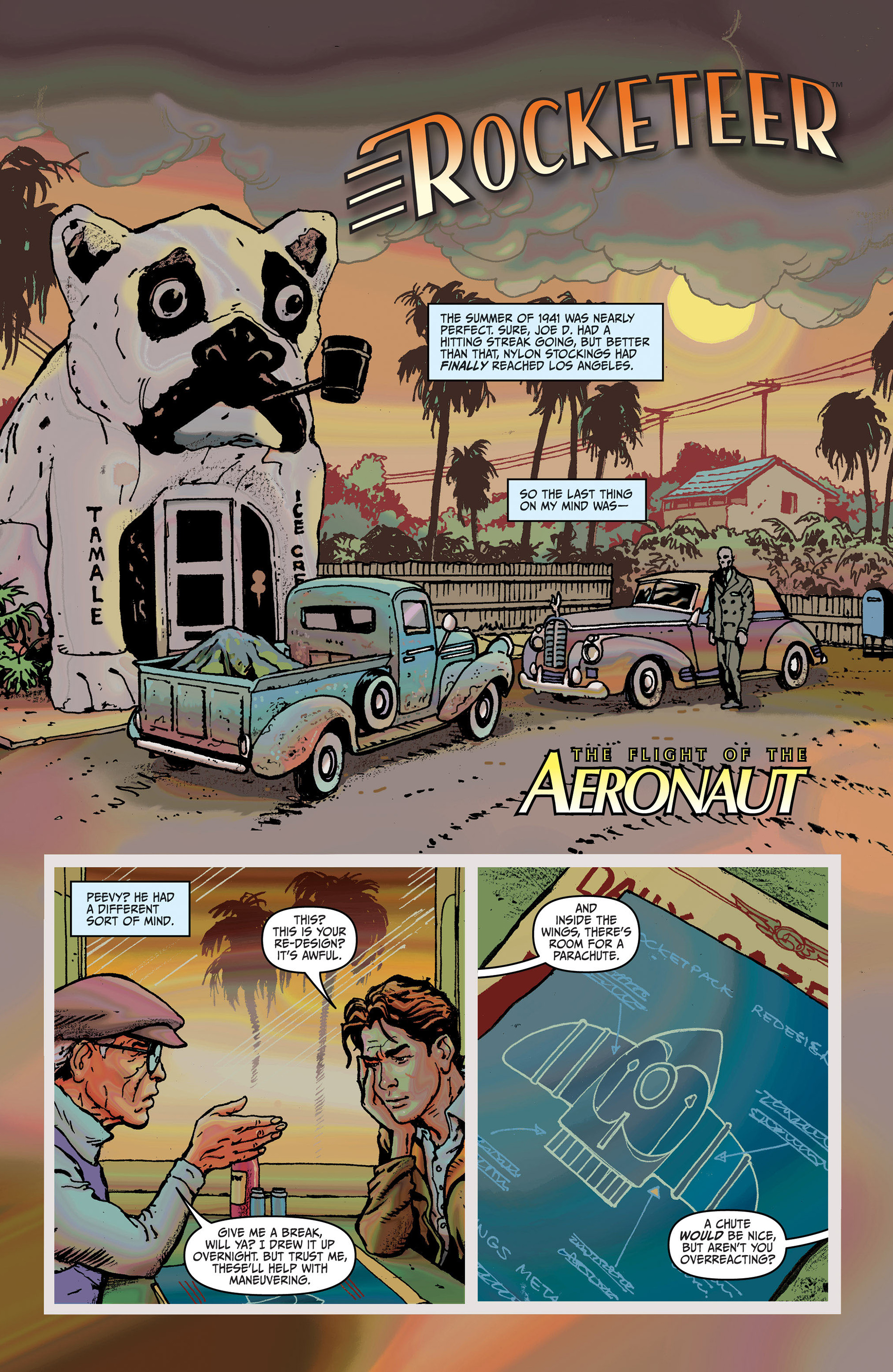 Read online Rocketeer Adventures (2011) comic -  Issue #4 - 21