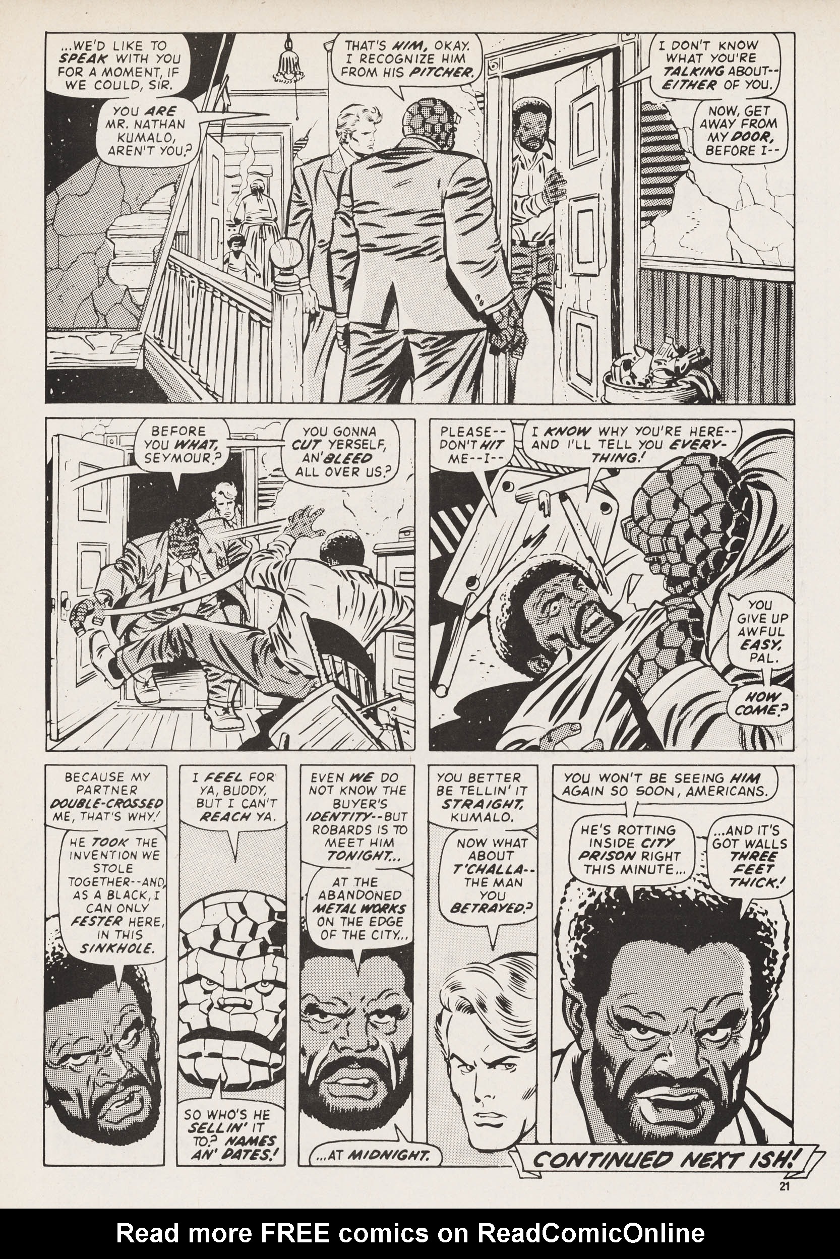 Read online Captain Britain (1976) comic -  Issue #20 - 21