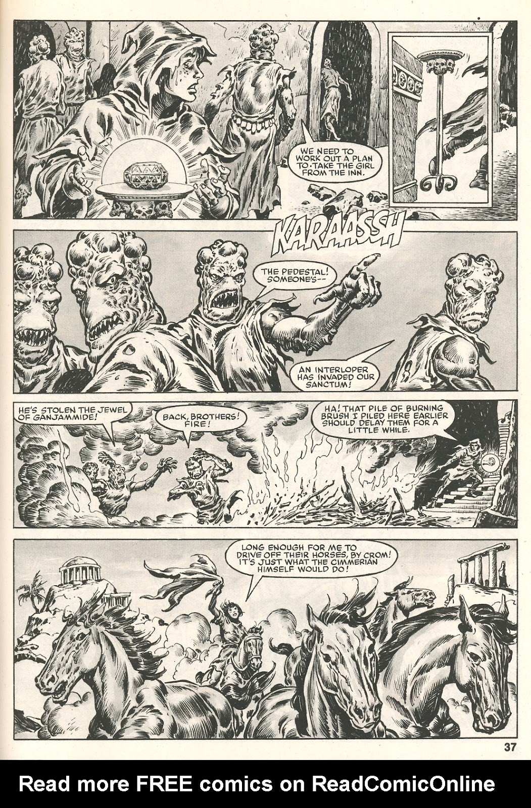 The Savage Sword Of Conan issue 109 - Page 39