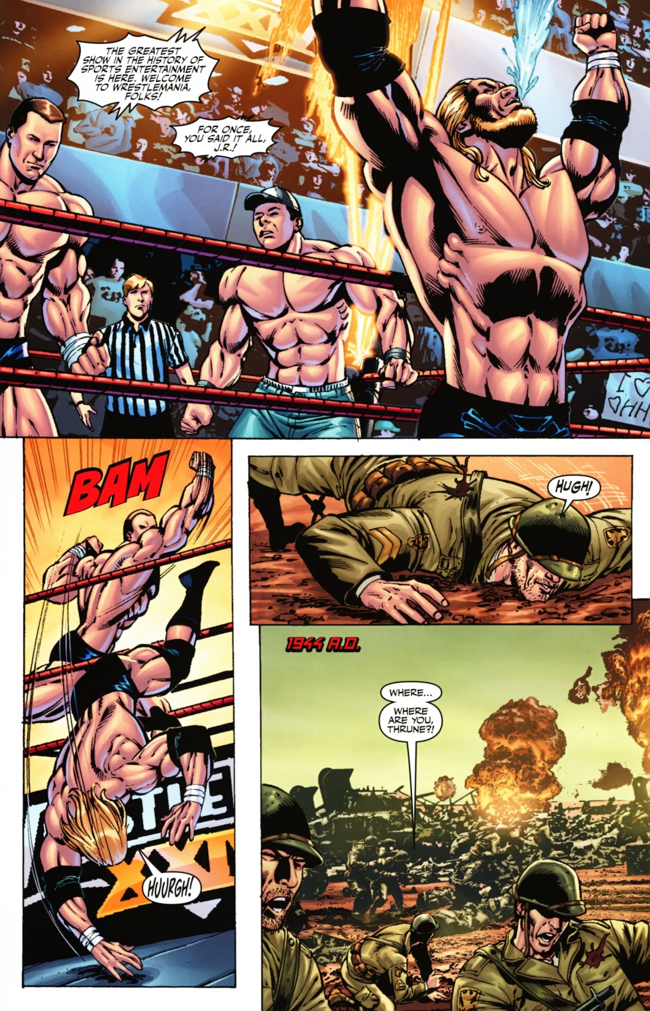 Read online WWE Heroes comic -  Issue #1 - 26