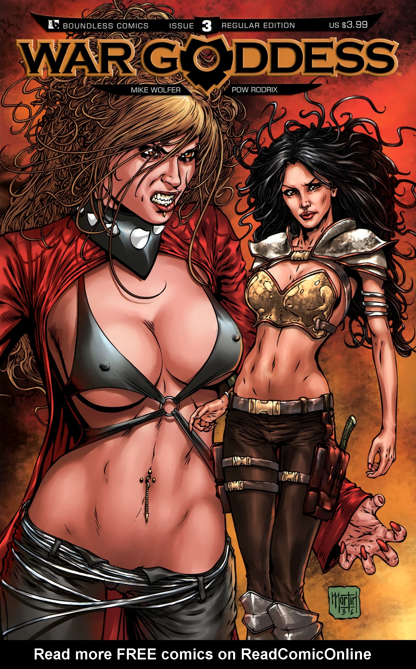 Read online War Goddess comic -  Issue #3 - 1