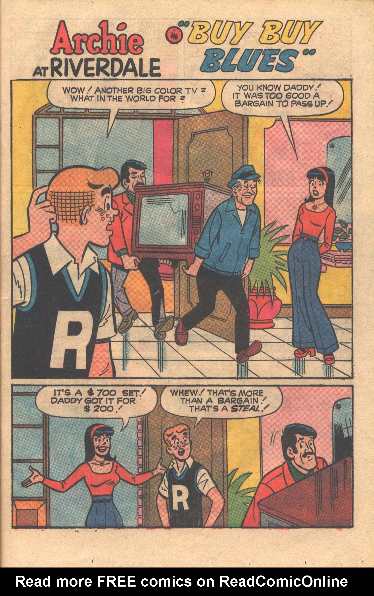 Read online Archie at Riverdale High (1972) comic -  Issue #12 - 13