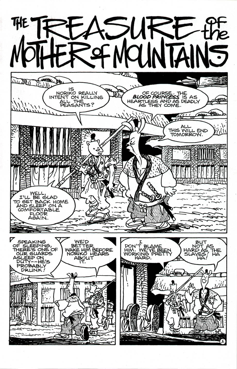 Read online Usagi Yojimbo (1996) comic -  Issue #88 - 3