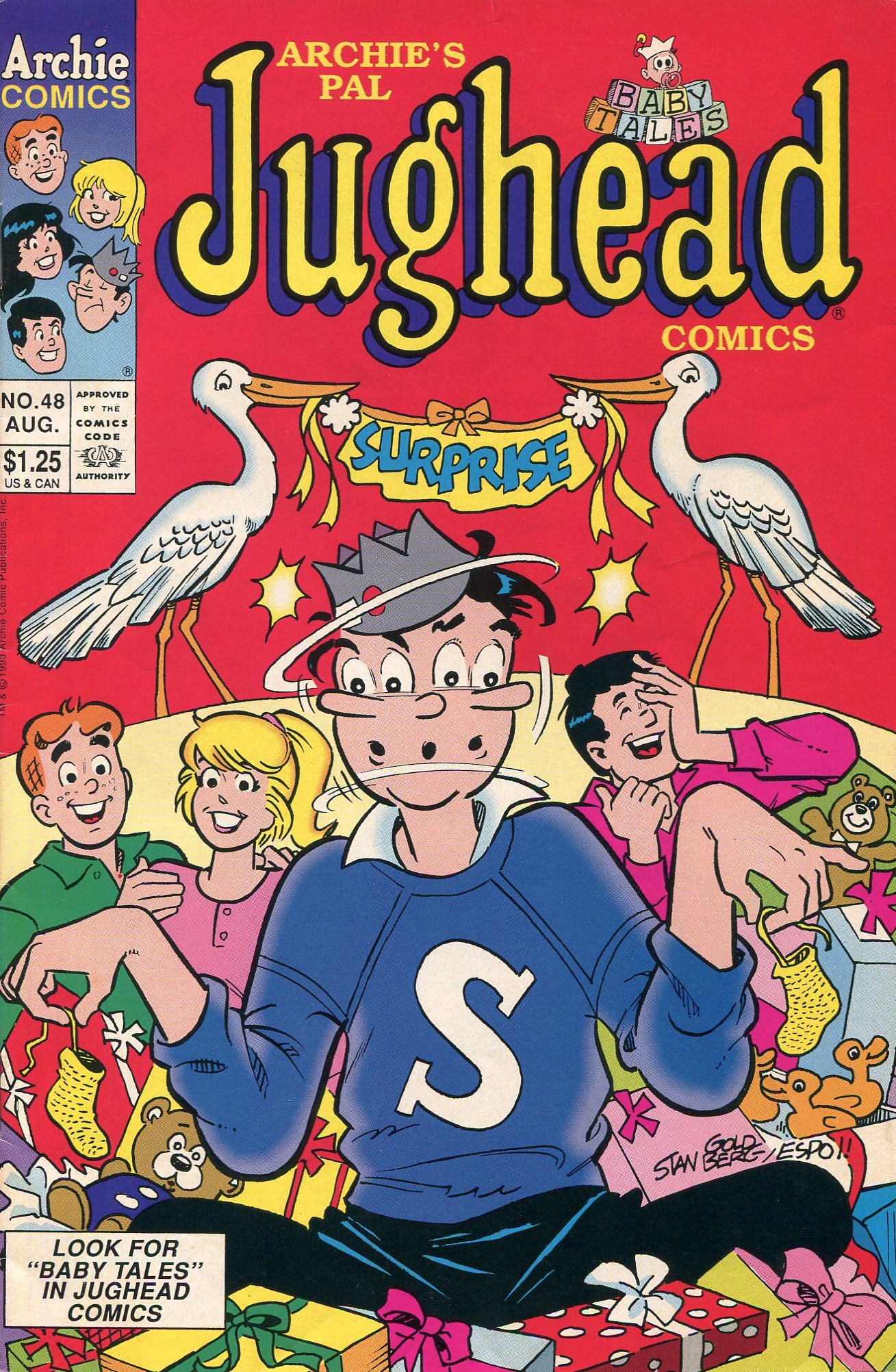 Read online Archie's Pal Jughead Comics comic -  Issue #48 - 1