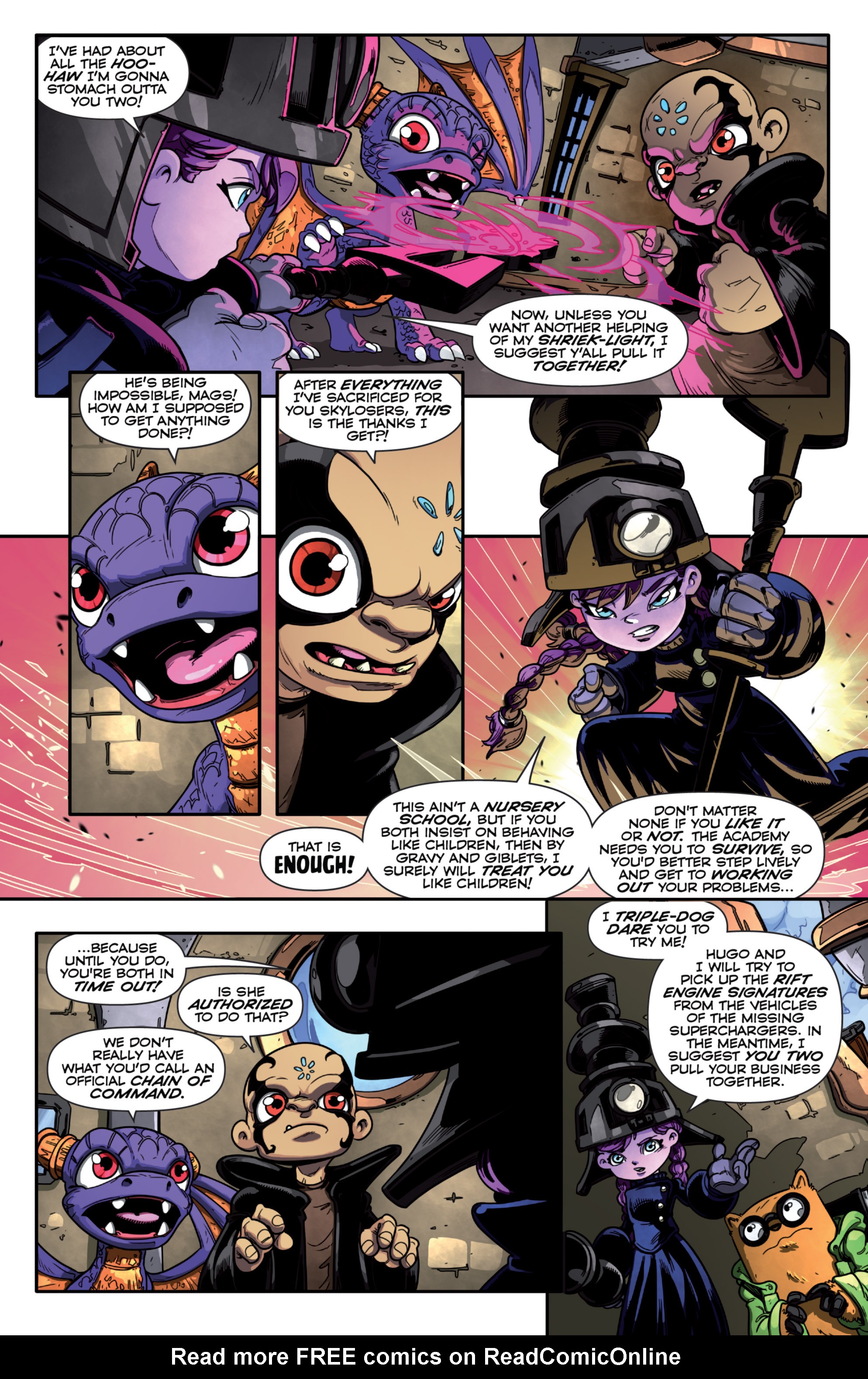 Read online Skylanders Superchargers comic -  Issue #2 - 9