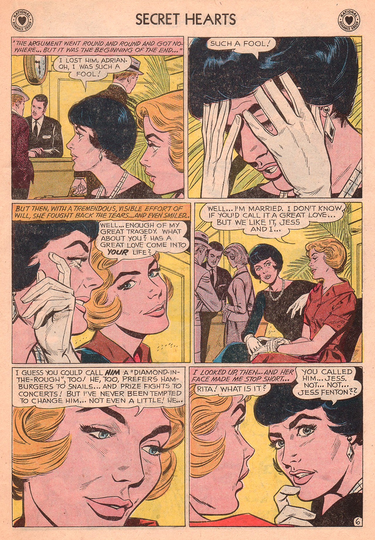 Read online Secret Hearts comic -  Issue #77 - 23