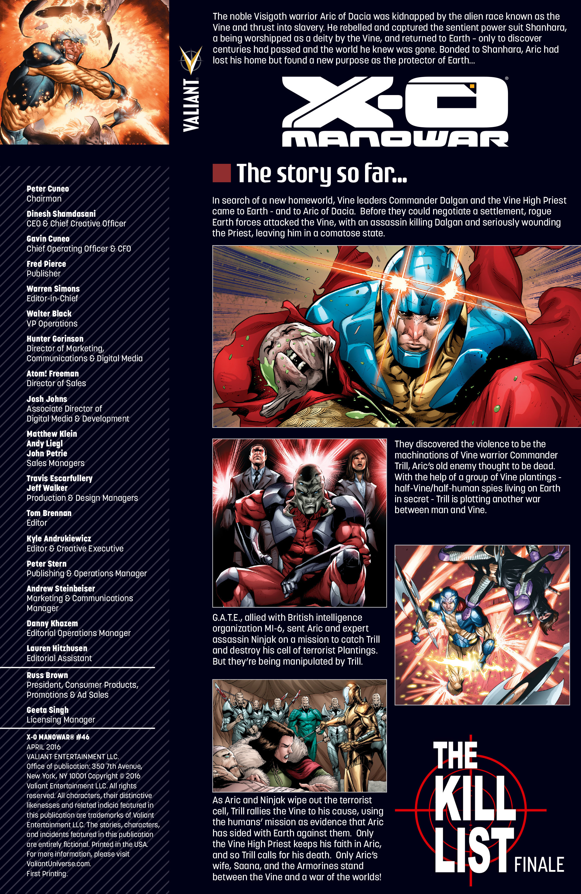 Read online X-O Manowar (2012) comic -  Issue #46 - 2