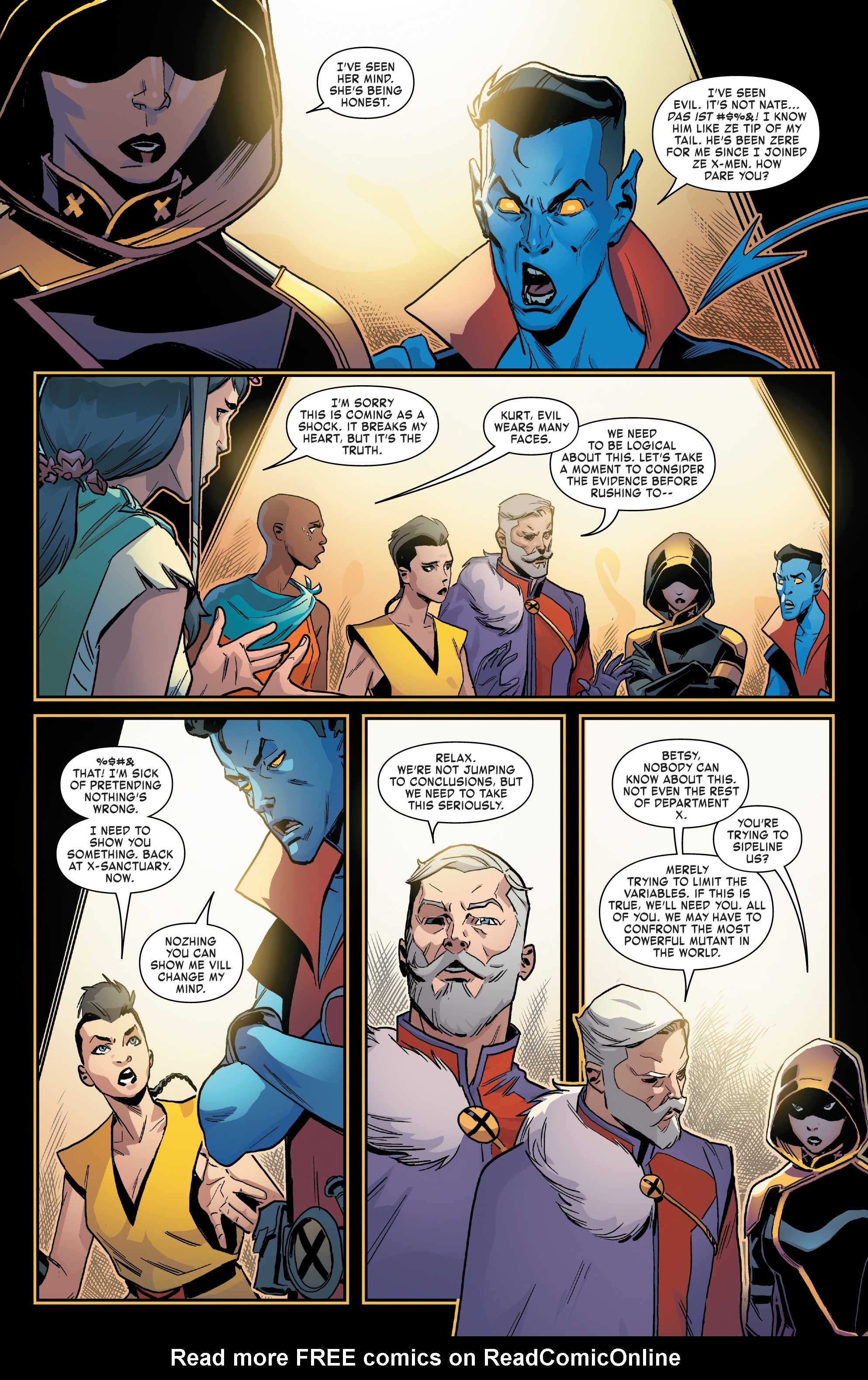 Read online Age of X-Man: The Marvelous X-Men comic -  Issue #5 - 12