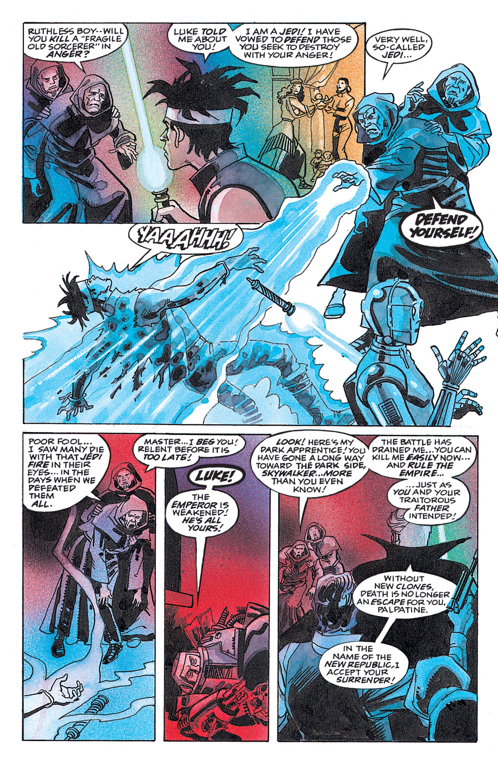 Read online Star Wars: Dark Empire Trilogy comic -  Issue # TPB (Part 4) - 50