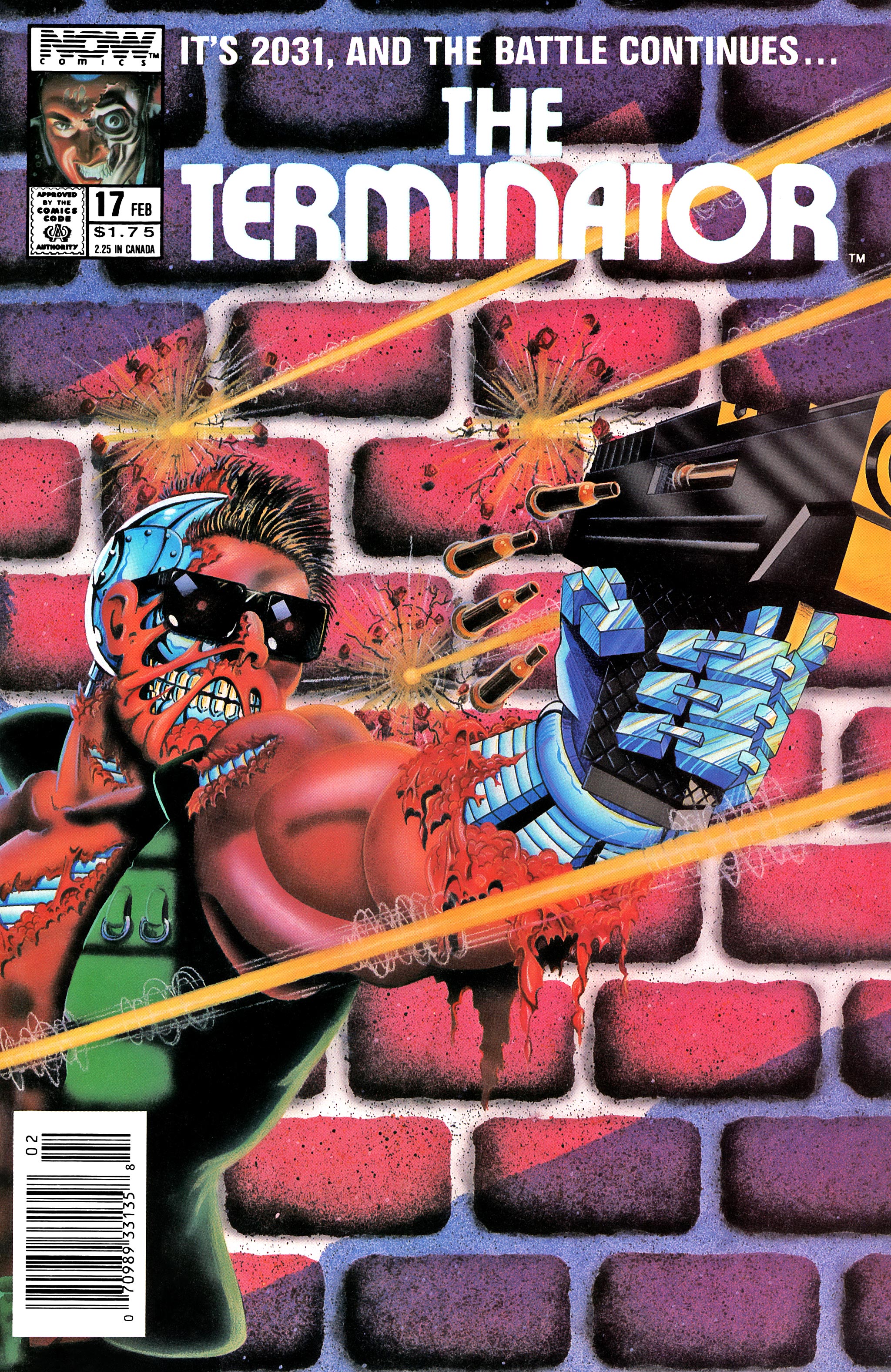 Read online The Terminator (1988) comic -  Issue #17 - 1