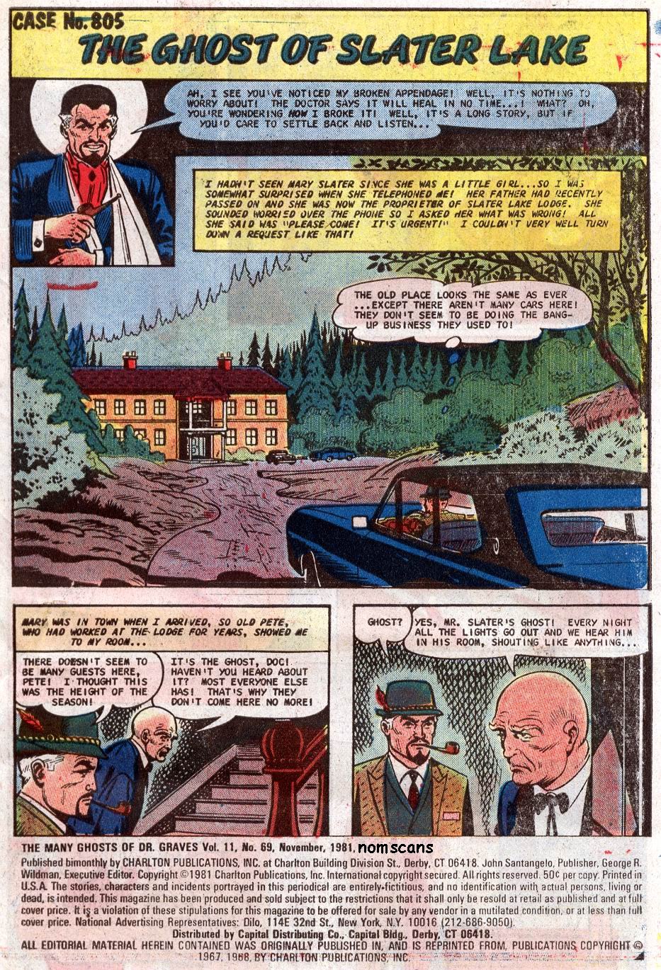 Read online The Many Ghosts of Dr. Graves comic -  Issue #69 - 2