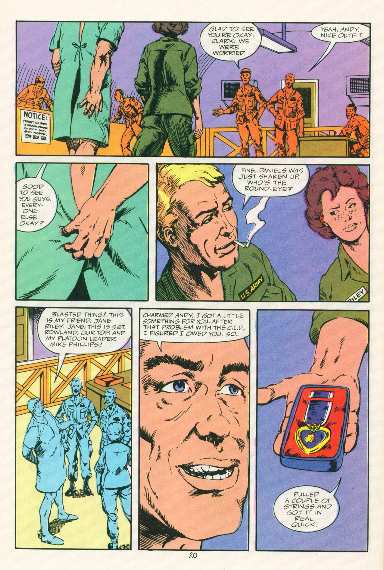 Read online The 'Nam comic -  Issue #21 - 16