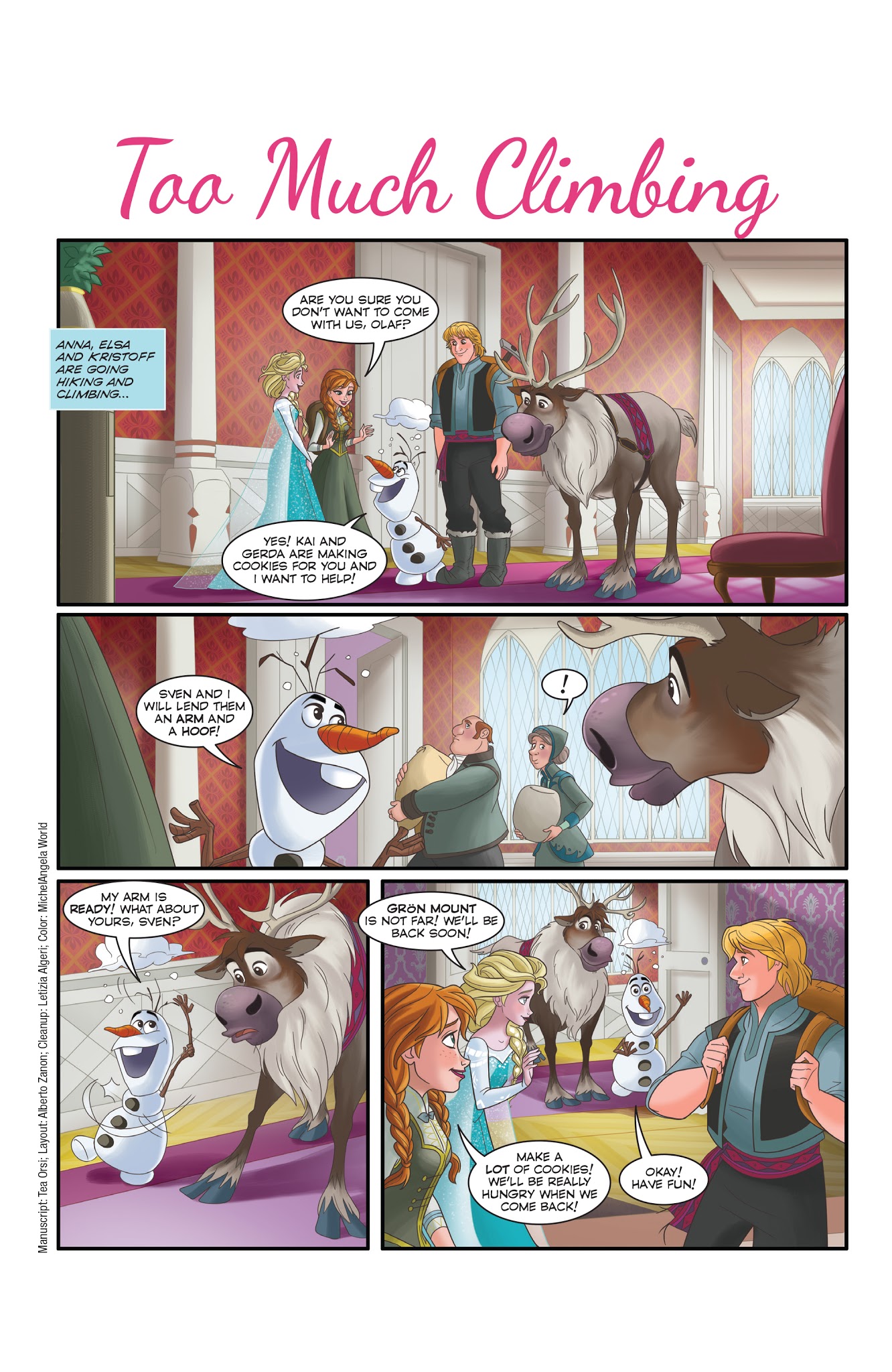 Read online Disney Frozen comic -  Issue #7 - 12