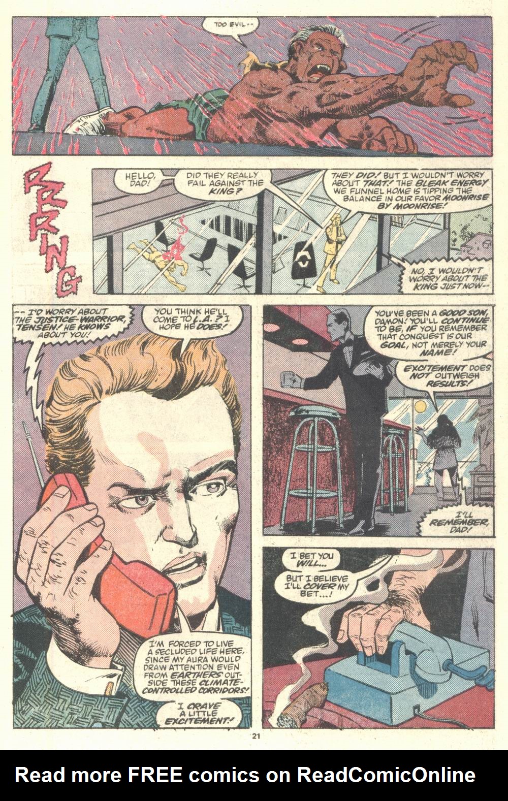 Read online Justice (1986) comic -  Issue #2 - 22