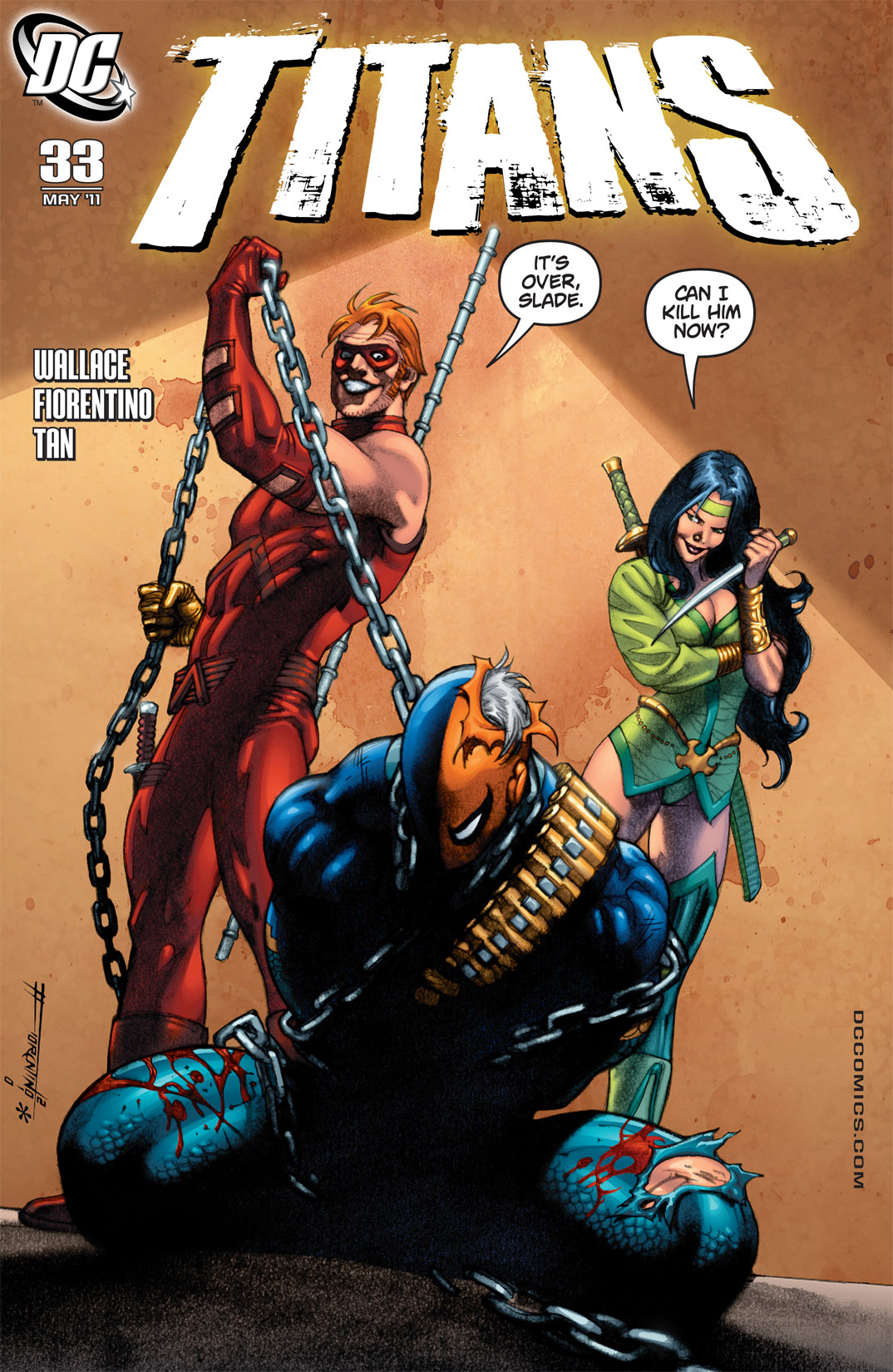 Read online Titans (2008) comic -  Issue #33 - 1