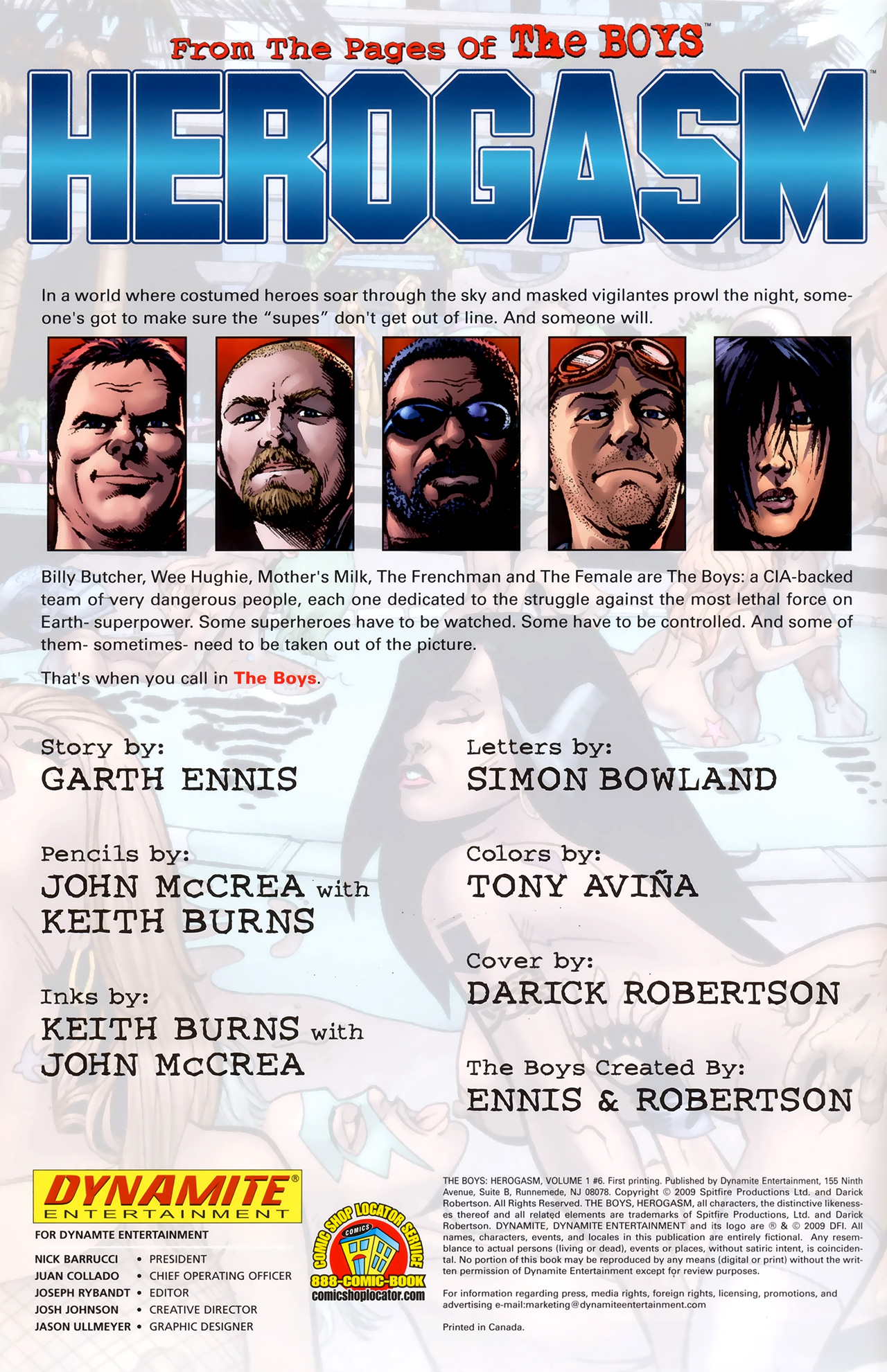Read online The Boys: Herogasm comic -  Issue #6 - 2