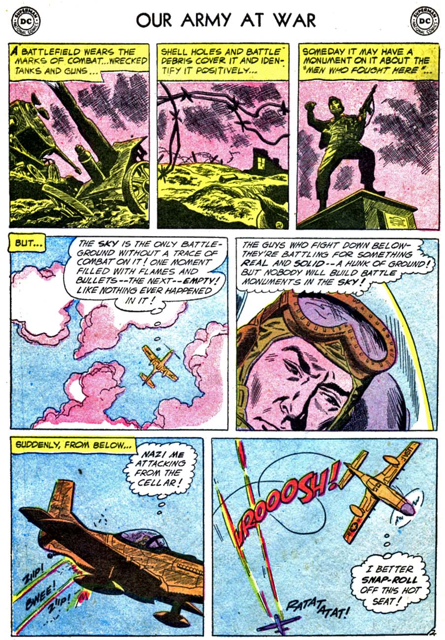 Read online Our Army at War (1952) comic -  Issue #63 - 28