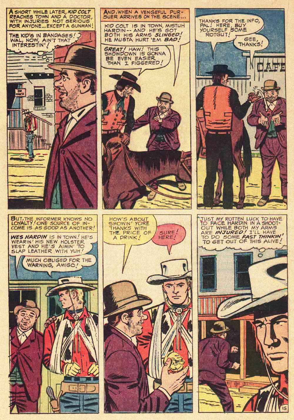 Read online Kid Colt Outlaw comic -  Issue #126 - 20