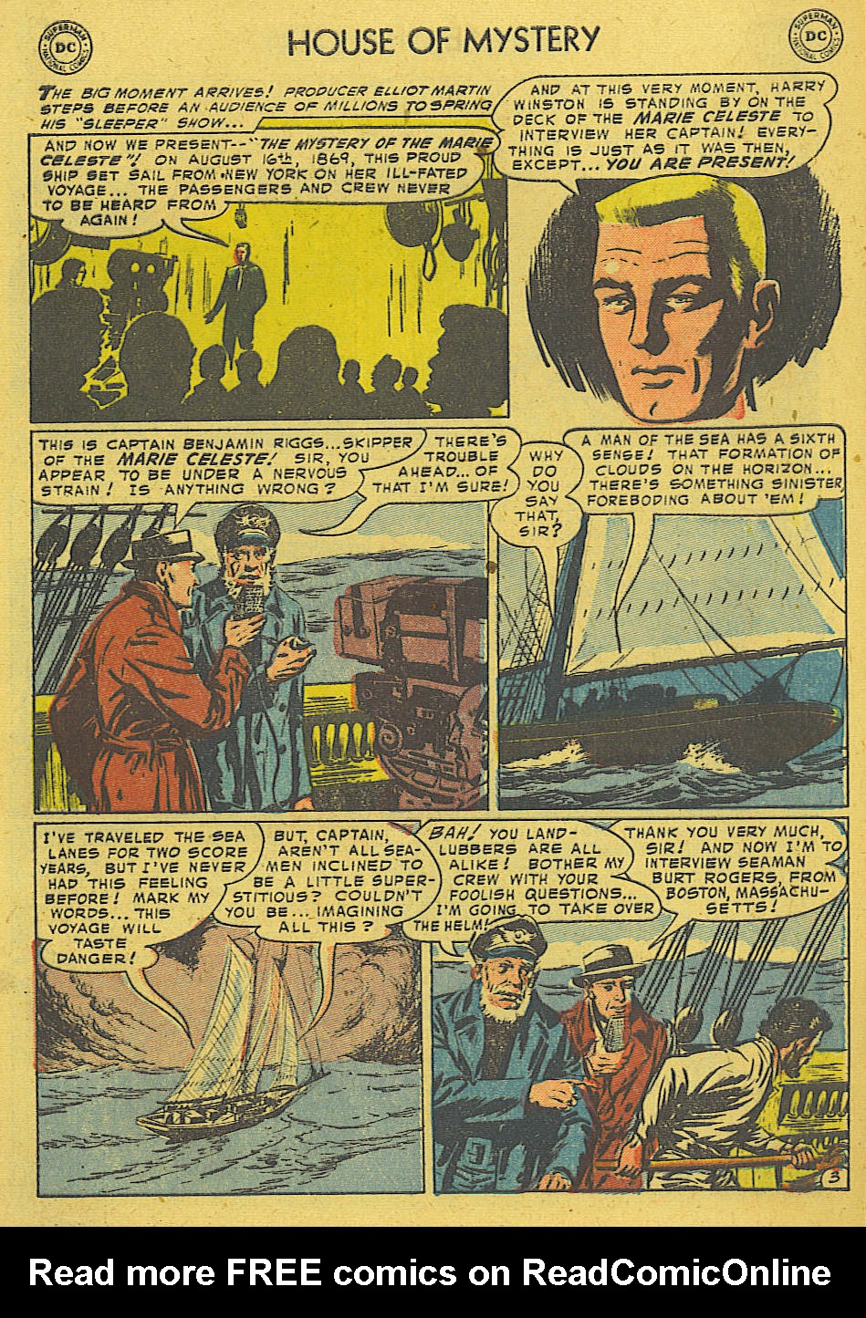 Read online House of Mystery (1951) comic -  Issue #38 - 5