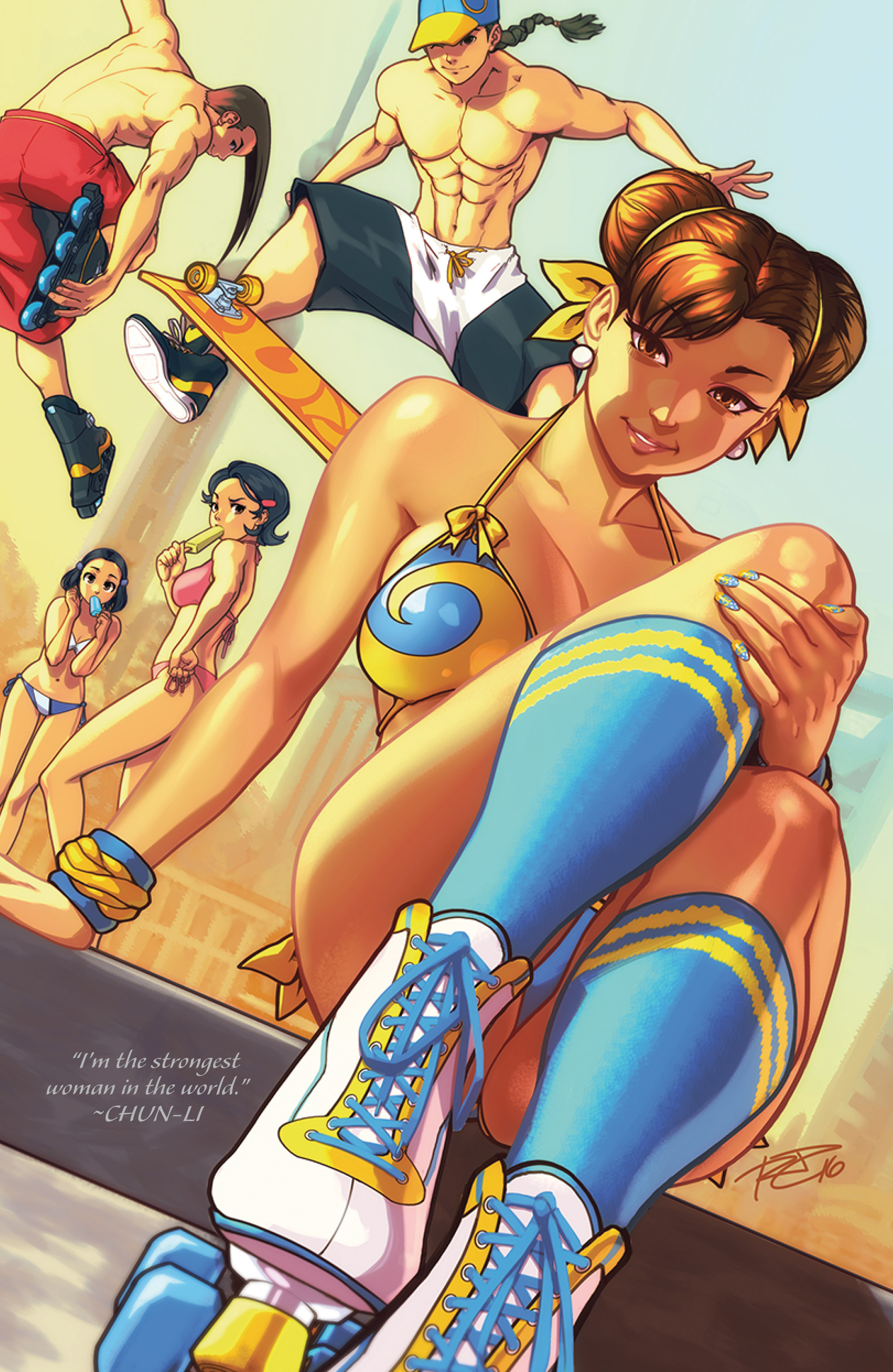 Read online Street Fighter Swimsuit Special comic -  Issue # Full - 5