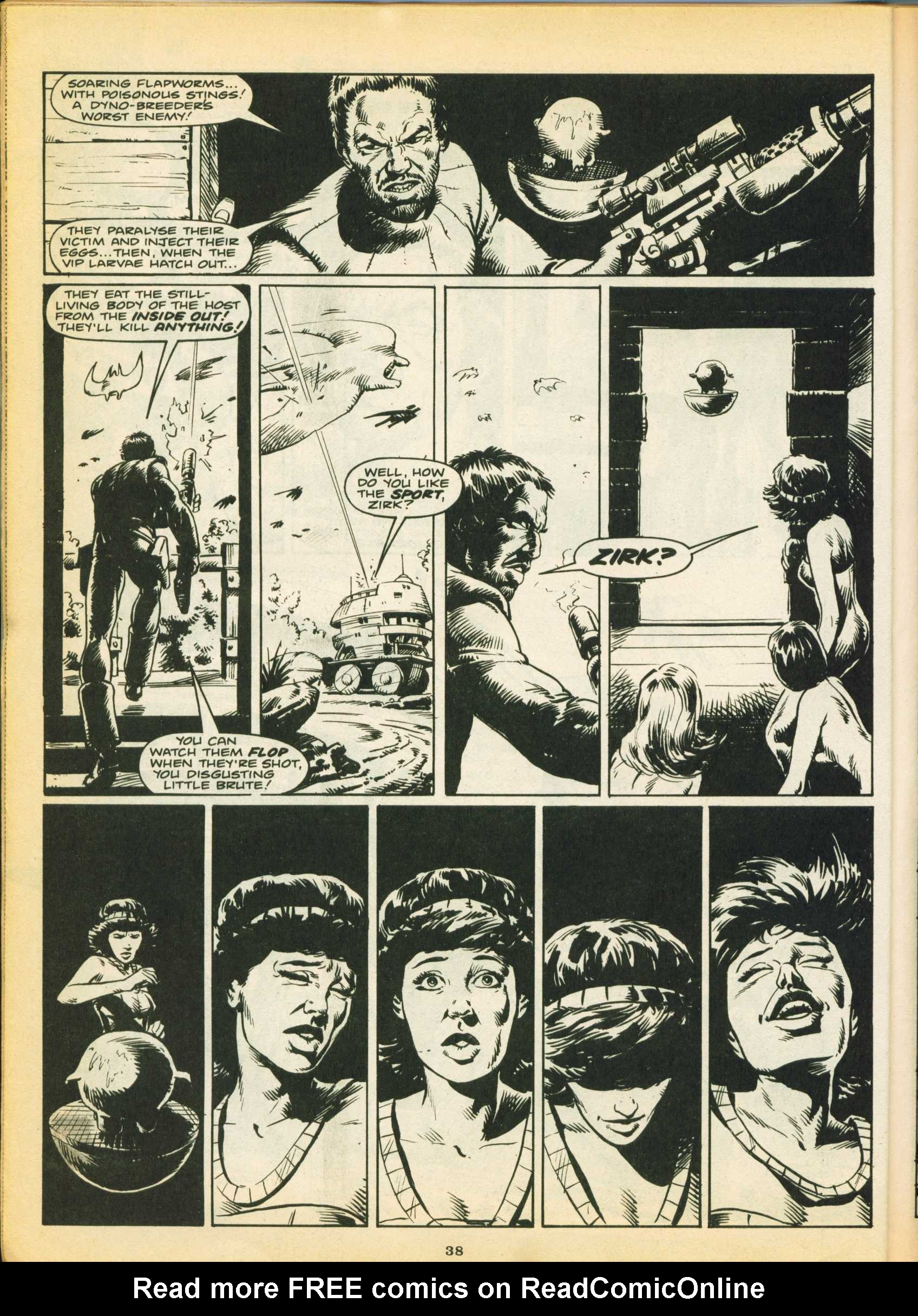 Read online Warrior comic -  Issue #5 - 37