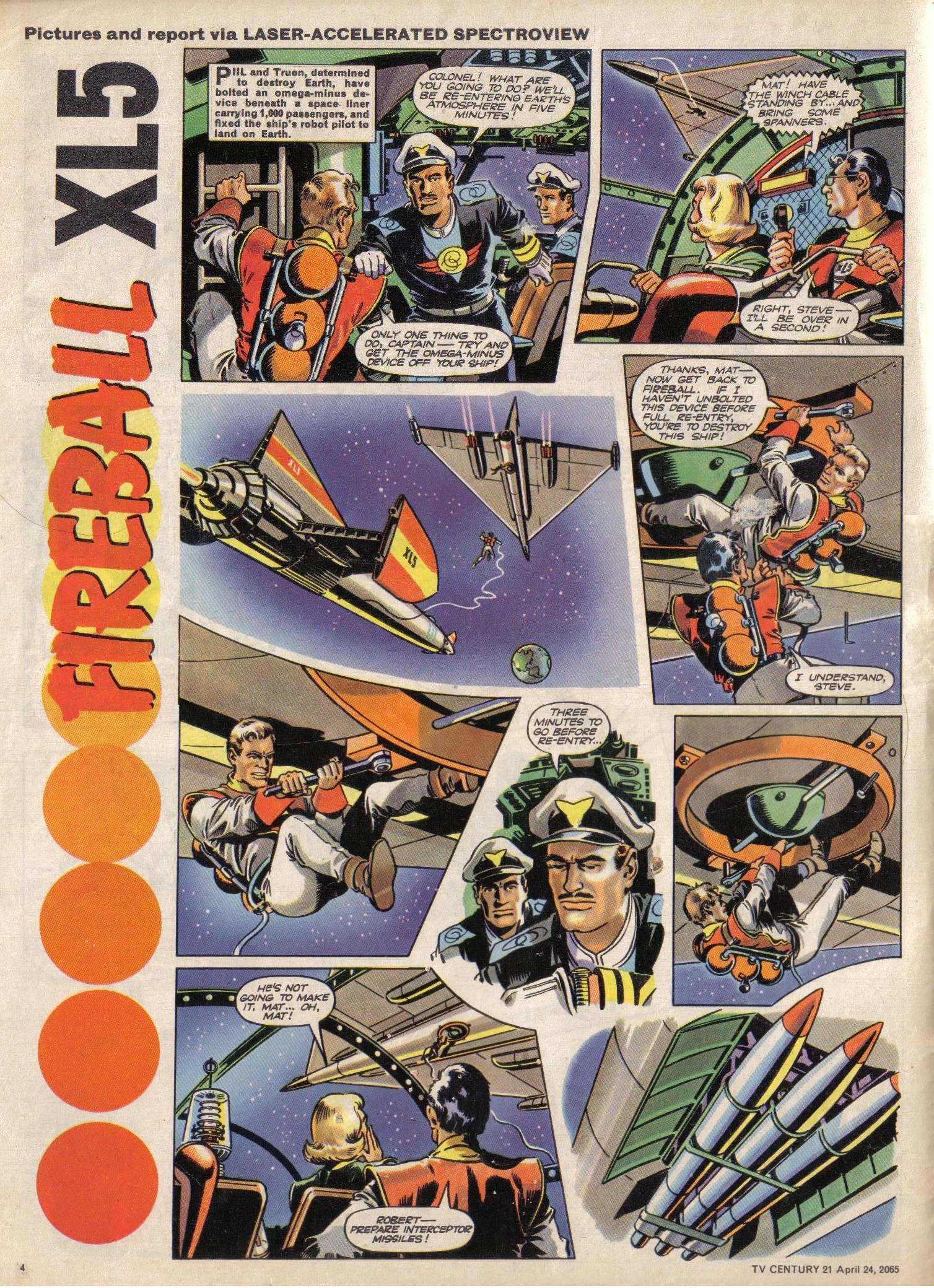 Read online TV Century 21 (TV 21) comic -  Issue #14 - 4