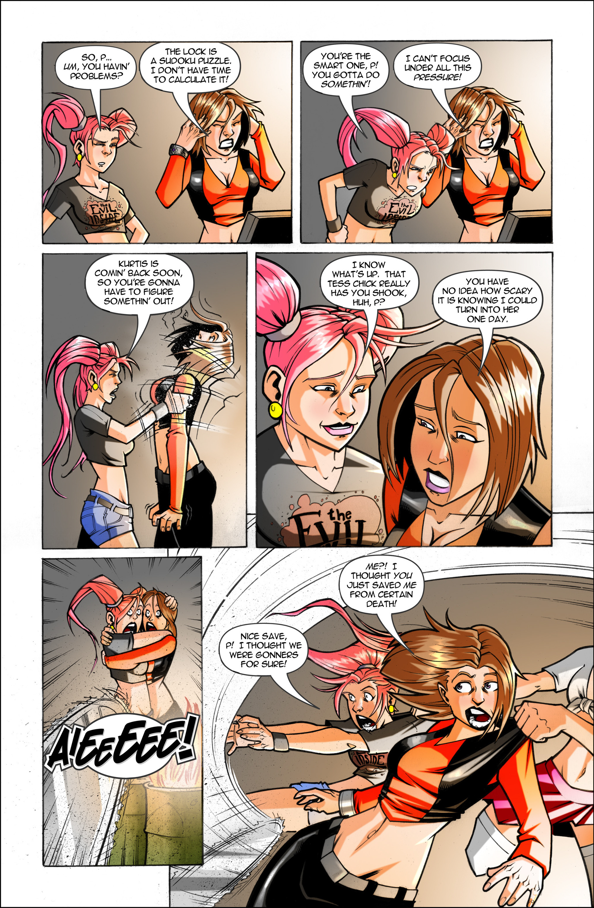 Read online Chaos Campus: Sorority Girls Vs. Zombies comic -  Issue #9 - 6