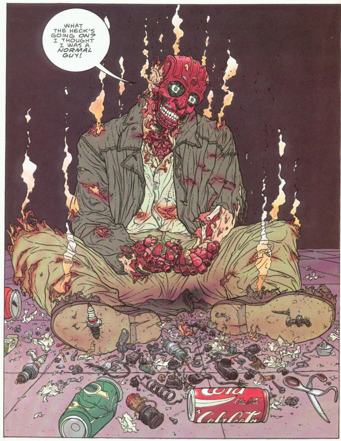 Read online Hard Boiled comic -  Issue #2 - 46