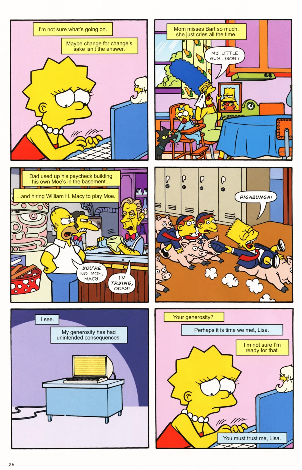 Read online Simpsons Comics comic -  Issue #159 - 25