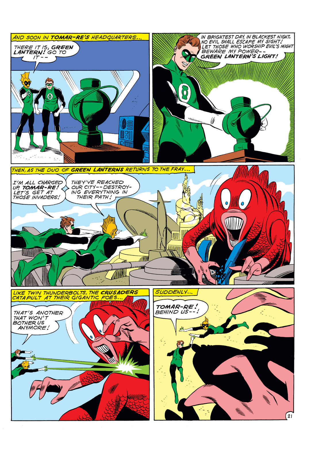 Read online Green Lantern (1960) comic -  Issue #6 - 22