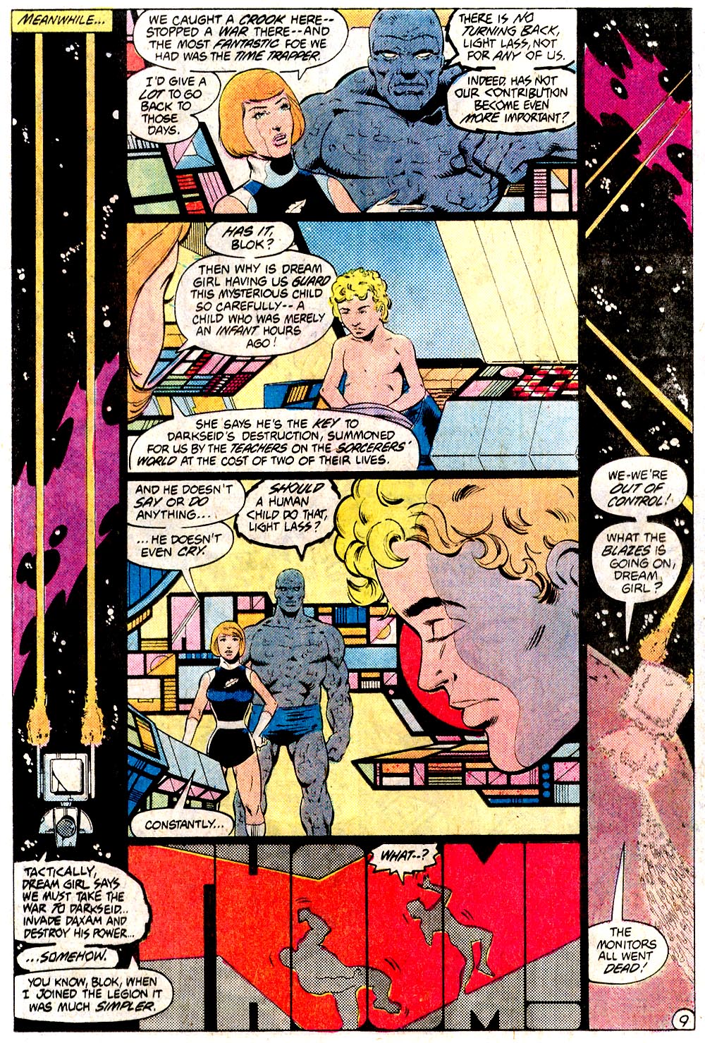 Legion of Super-Heroes (1980) 294 Page 9