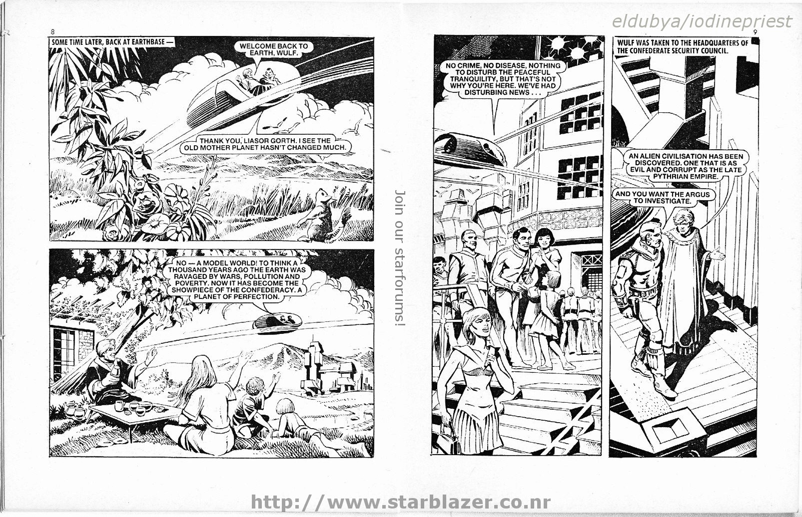 Read online Starblazer comic -  Issue #169 - 6