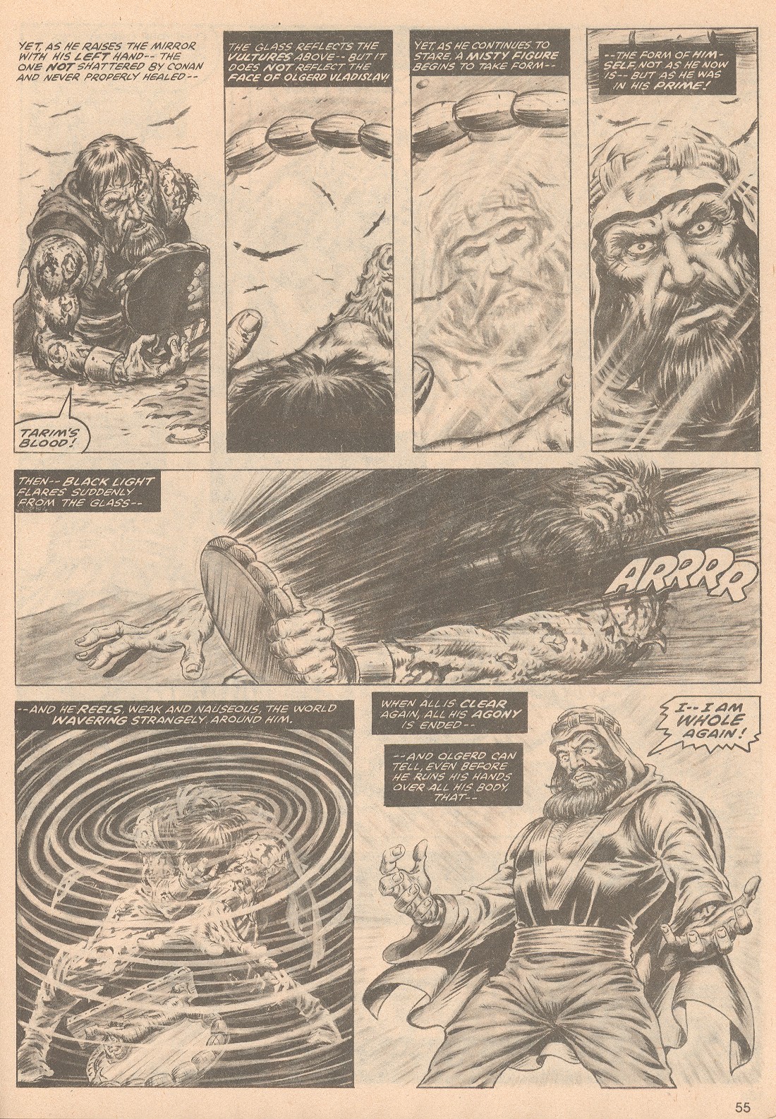 Read online The Savage Sword Of Conan comic -  Issue #58 - 56