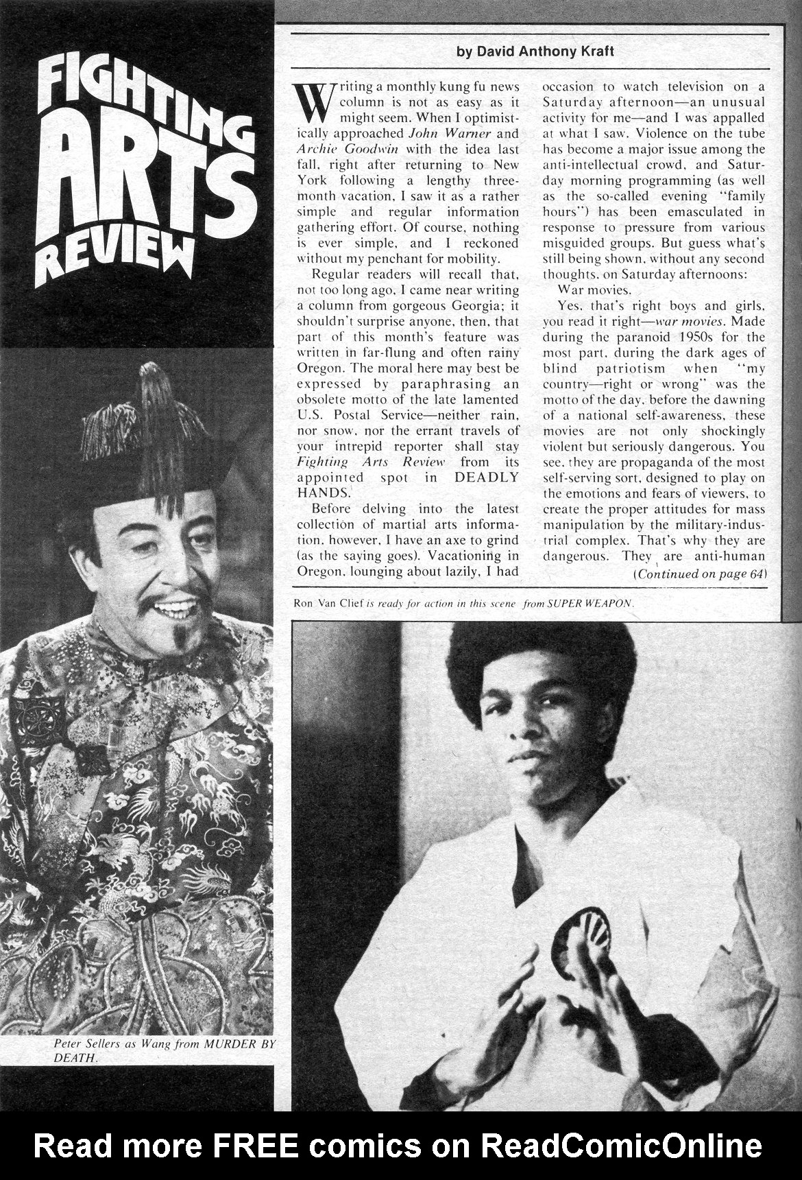 Read online The Deadly Hands of Kung Fu comic -  Issue #30 - 34