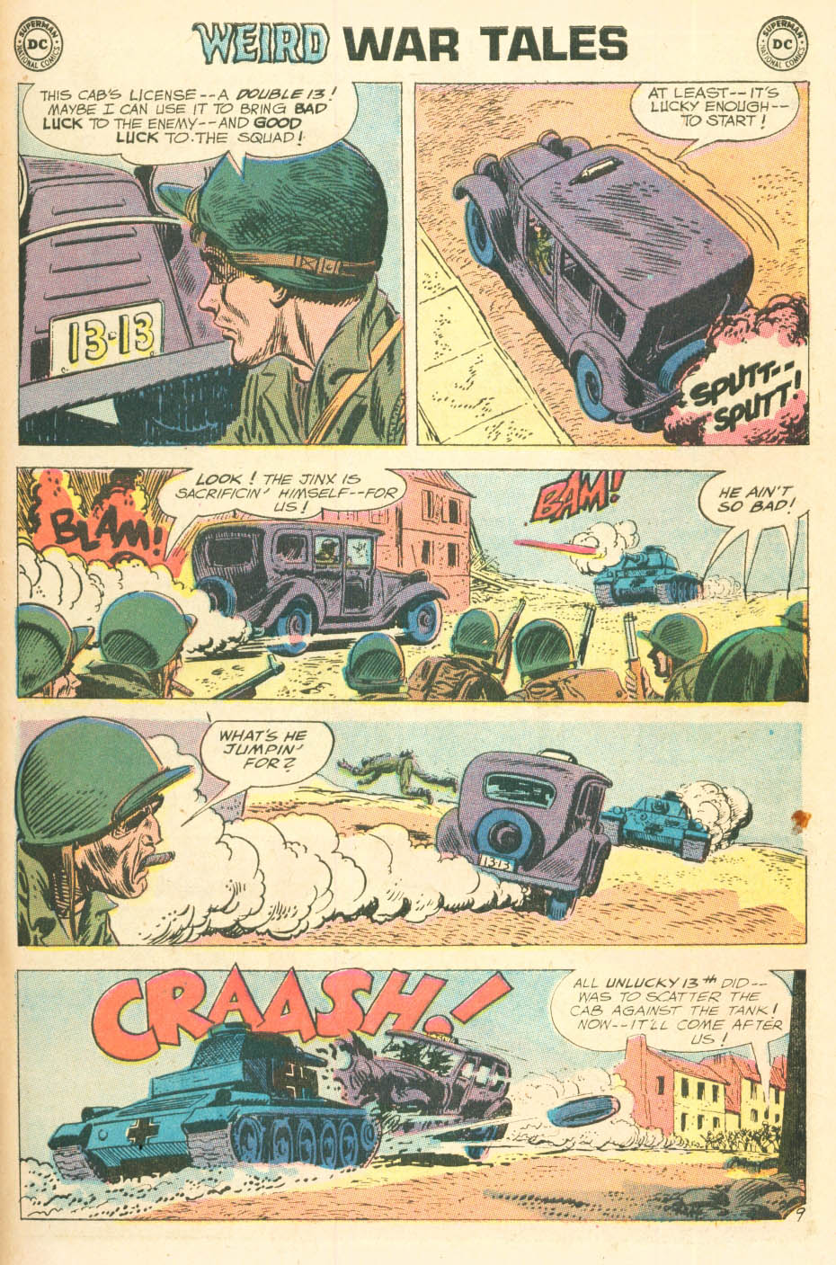 Read online Weird War Tales (1971) comic -  Issue #1 - 45