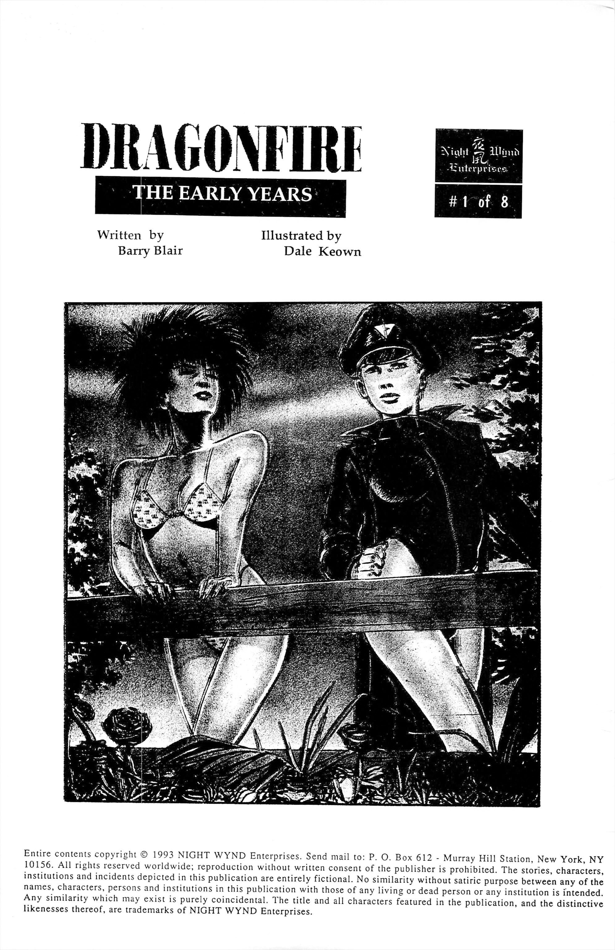 Read online Dragonfire: The Early Years comic -  Issue #1 - 2
