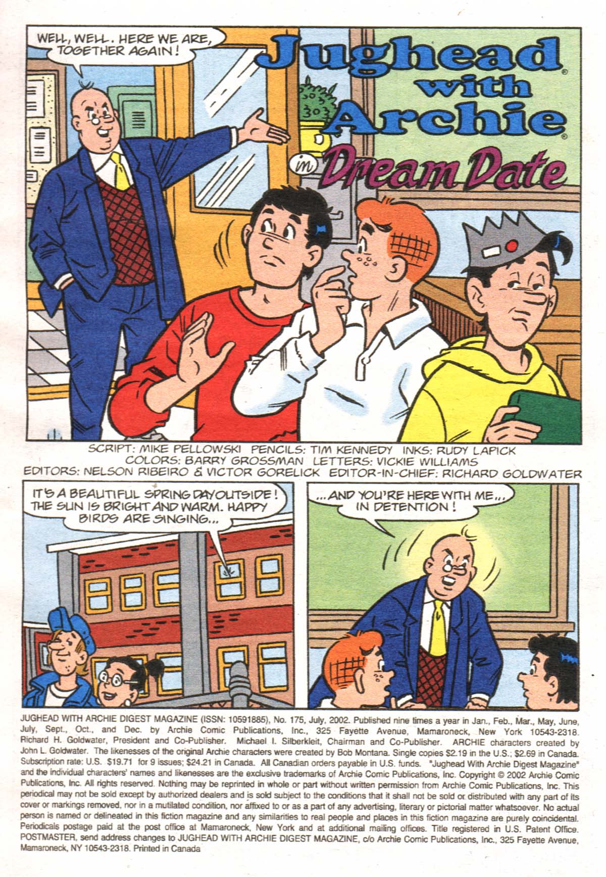 Read online Jughead with Archie Digest Magazine comic -  Issue #175 - 2